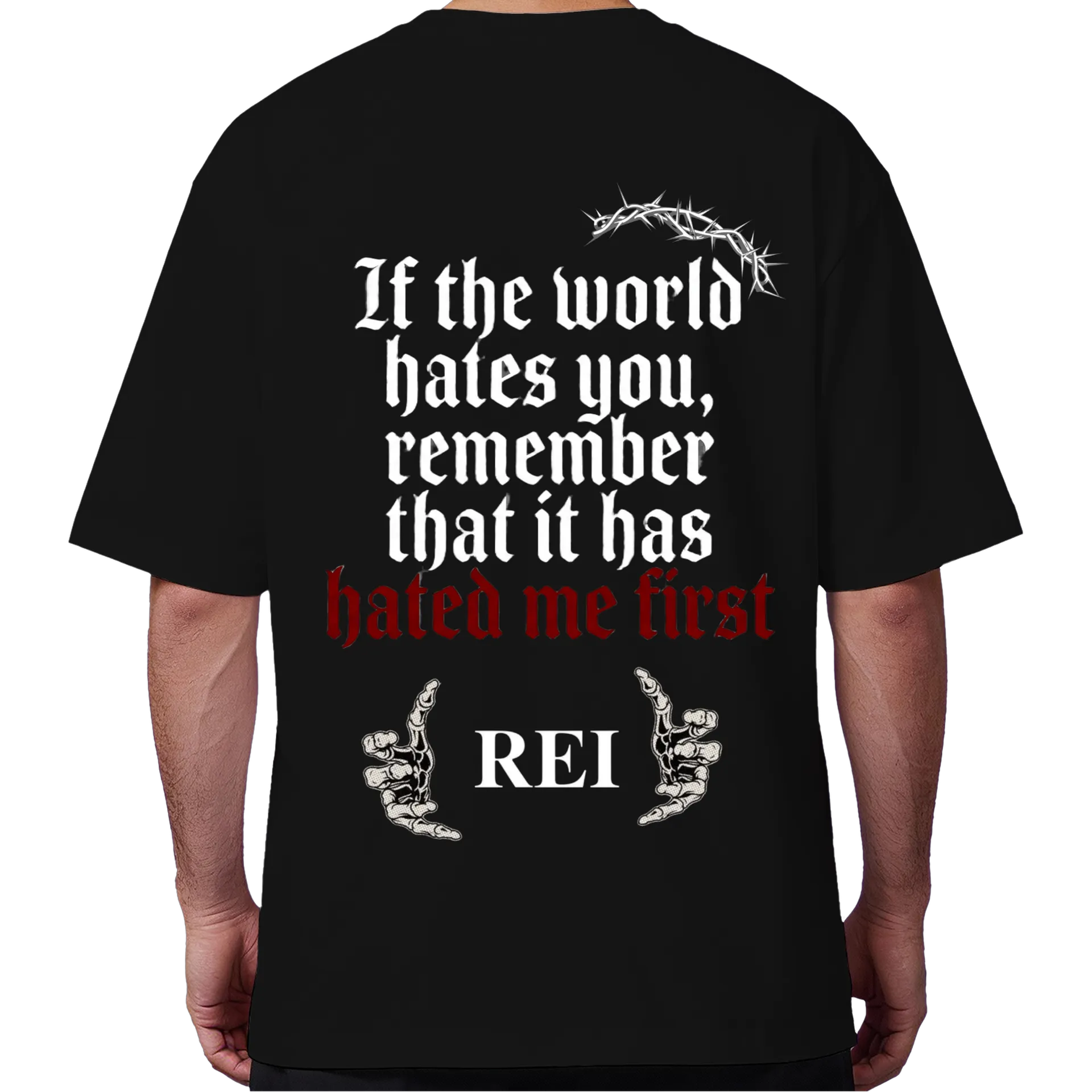 If the world hates you, remember that it has hated me first de MANDIOK4 — imagem 6 de 6
