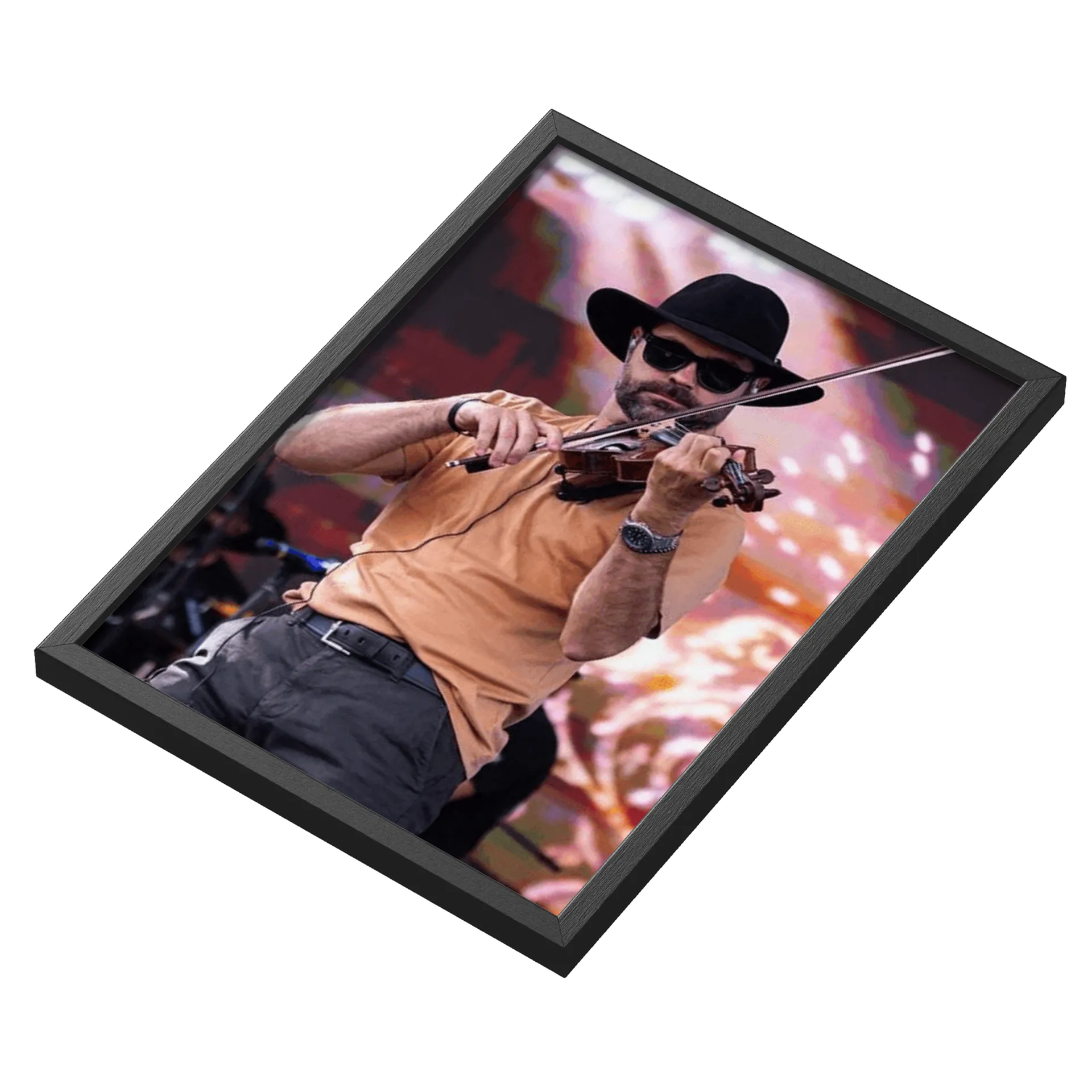 Quadro A3 personalizado Com Vidro - Violinista Barretos - Imagem 3