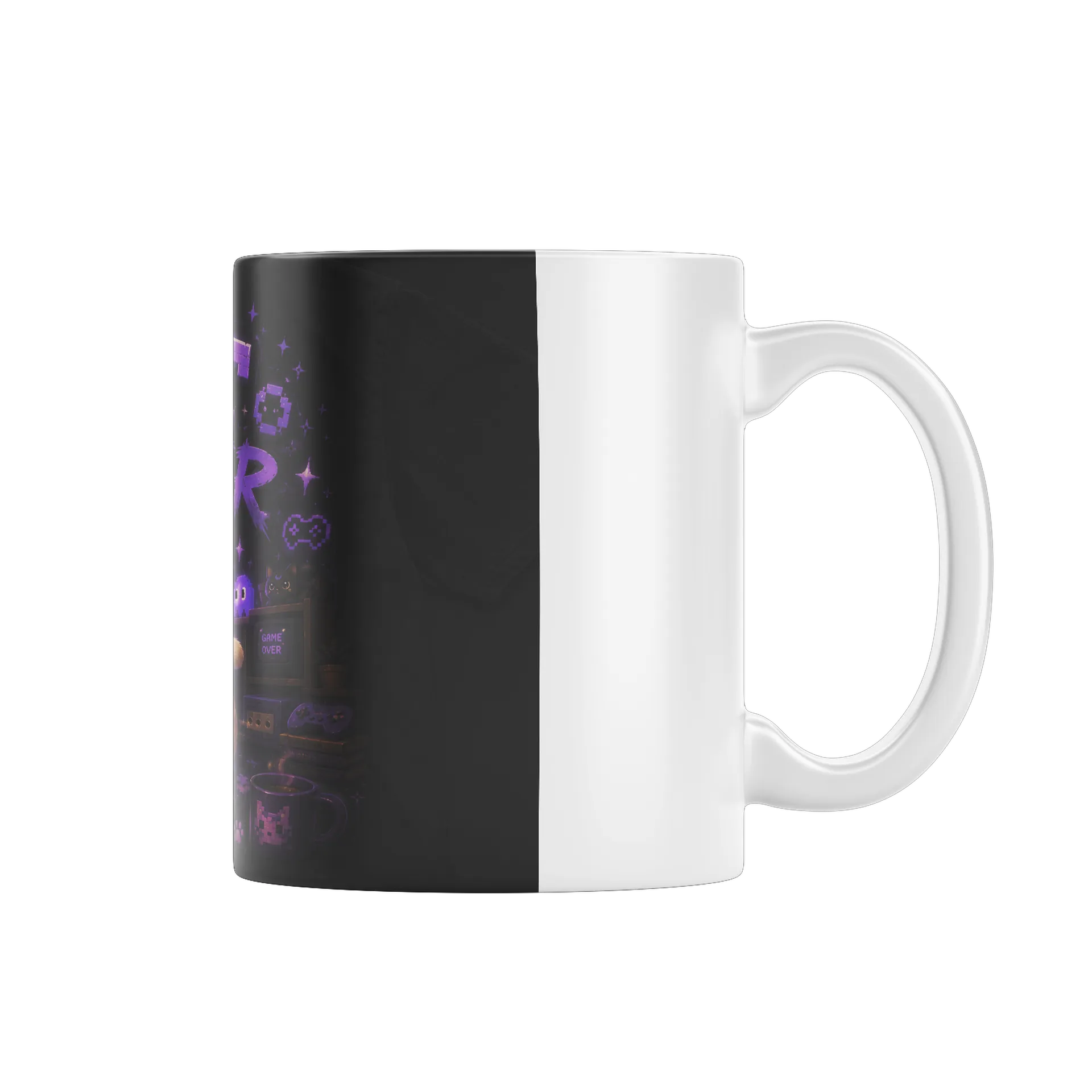 Caneca Cat Gamer  - Imagem 1