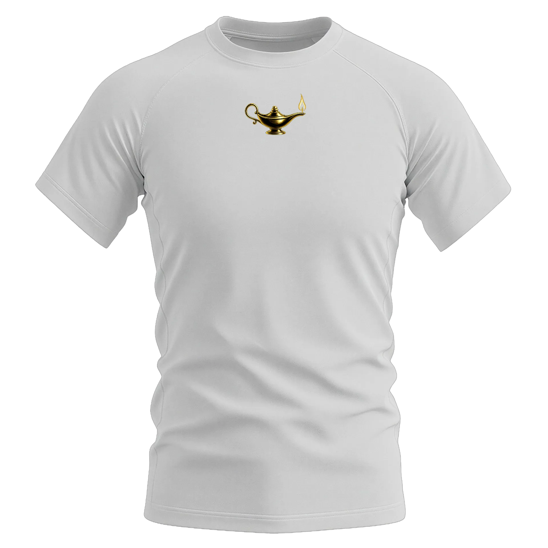 Camiseta Dry Fit Lâmpada Mágica Estampa Tipográfica 100% de TIAGO SANTOS