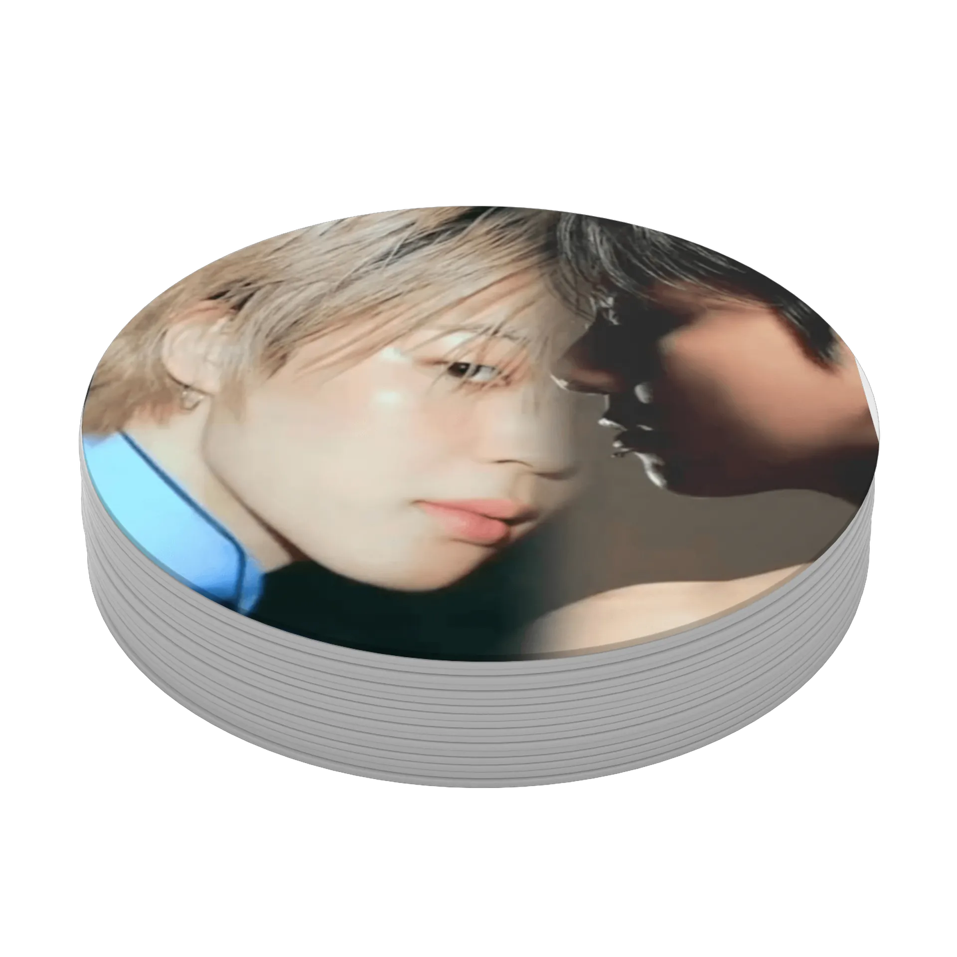 Porta-copo MDF Estampa Personalizada 10x10cm jikooks  - Imagem 4