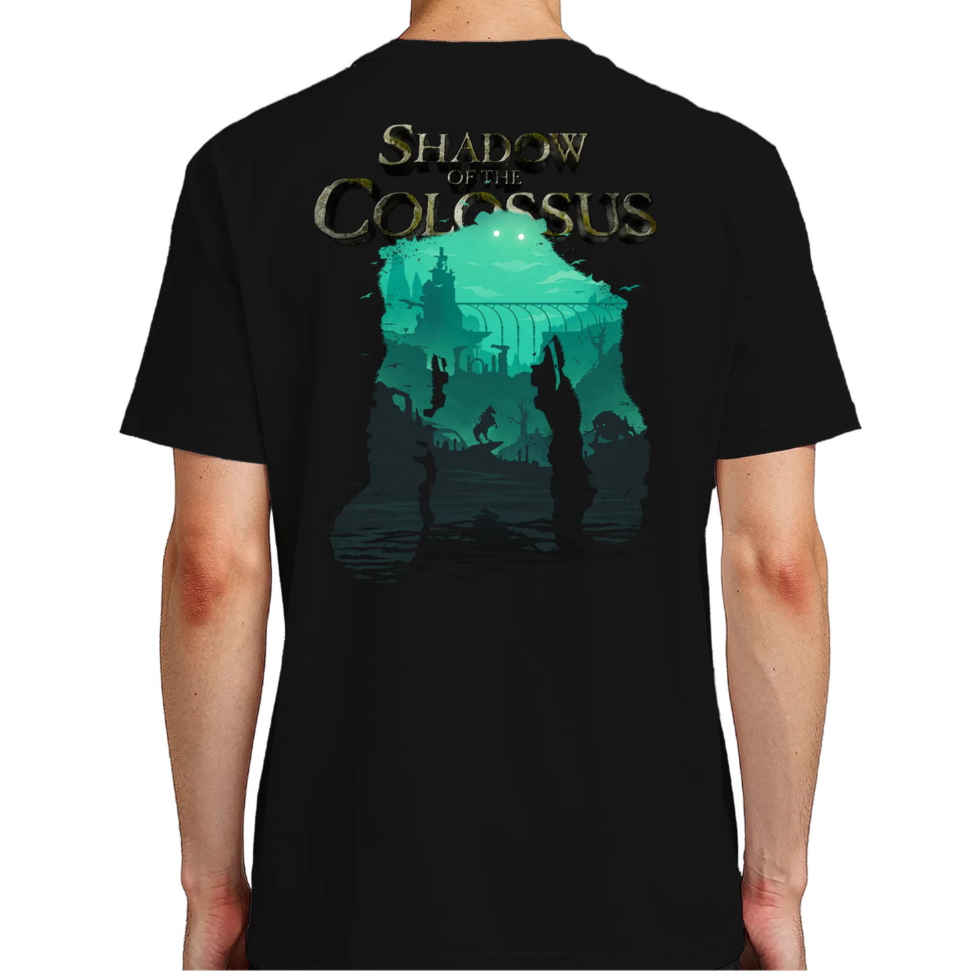 Camiseta Shadow of the Colossus Estampa Verde 100% Algodão - Imagem 7