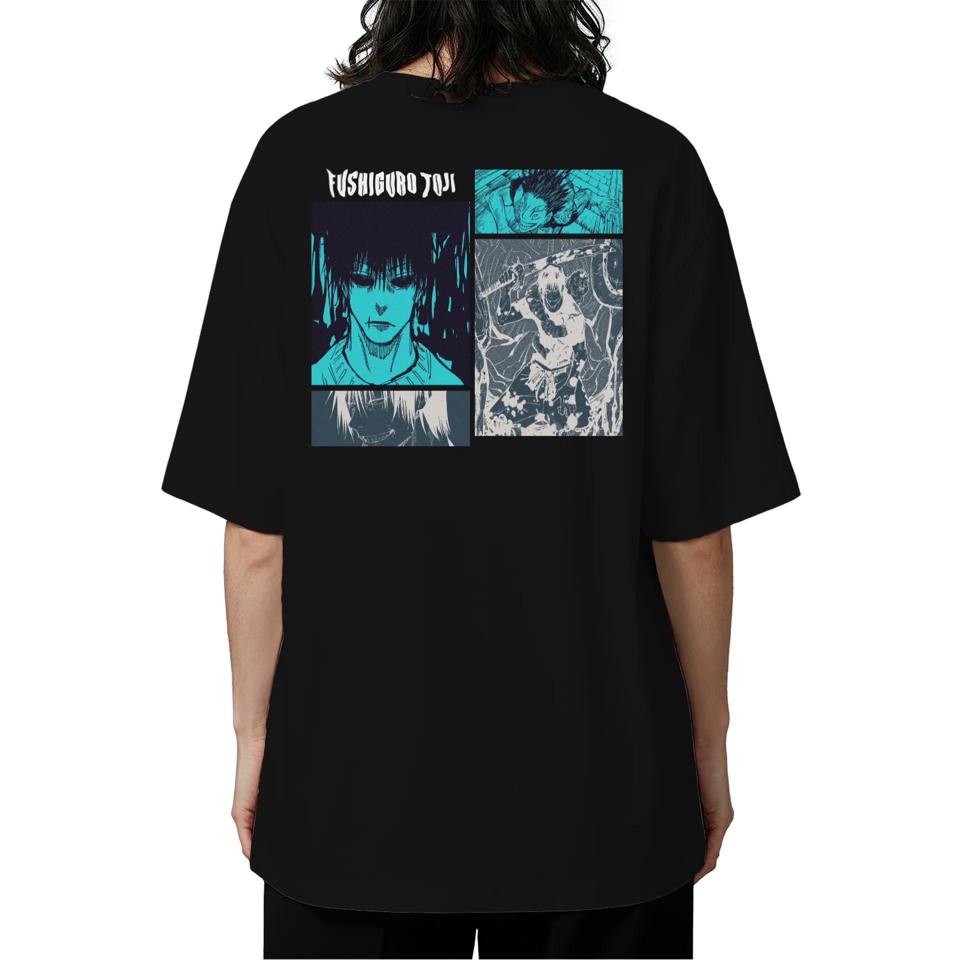 Camiseta Oversized Fushiguro Toji - Imagem 5