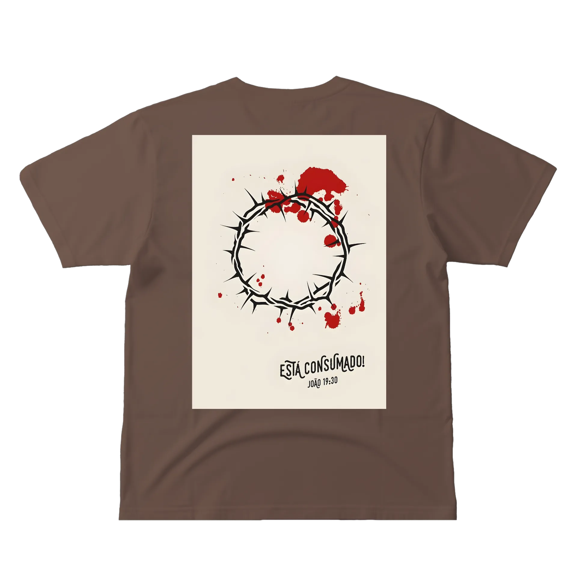 Camiseta Estampa Coração com Espinhos 100% Algodão de Gerson — imagem 2 de 6
