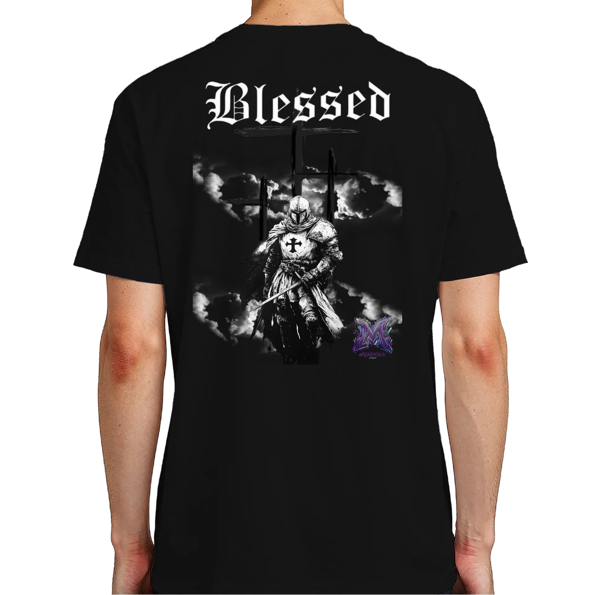 Camiseta BLESSED MEDIEVAL de MANDIOK4 — imagem 6 de 6