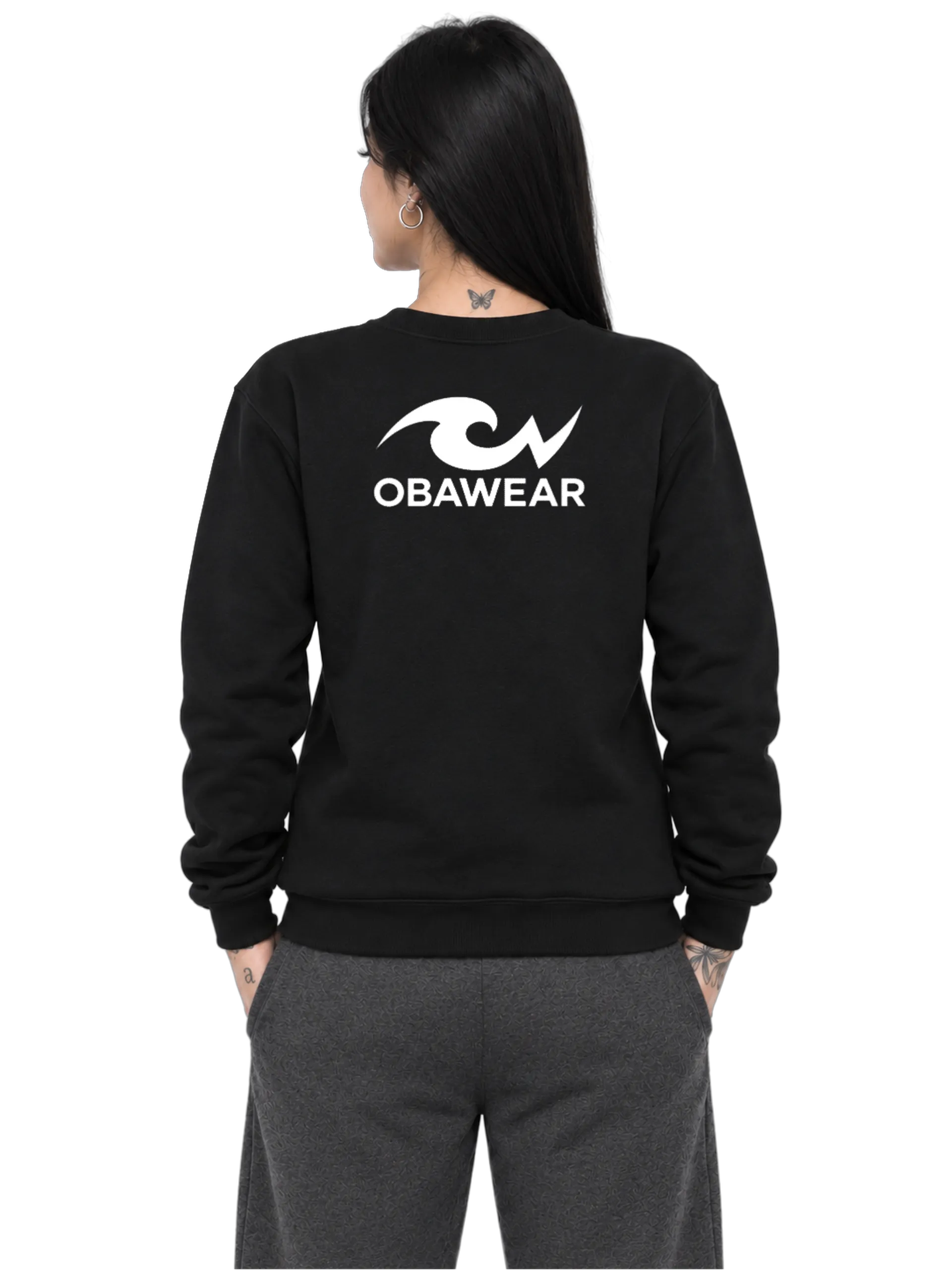 Suéter personalizado OBAWEAR SURF Holo wave  - Imagem 2