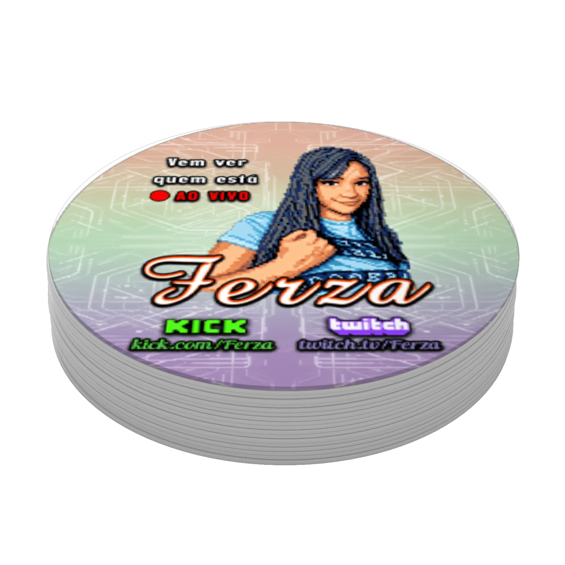 Porta-copos Ferza ao vivo - Imagem 4