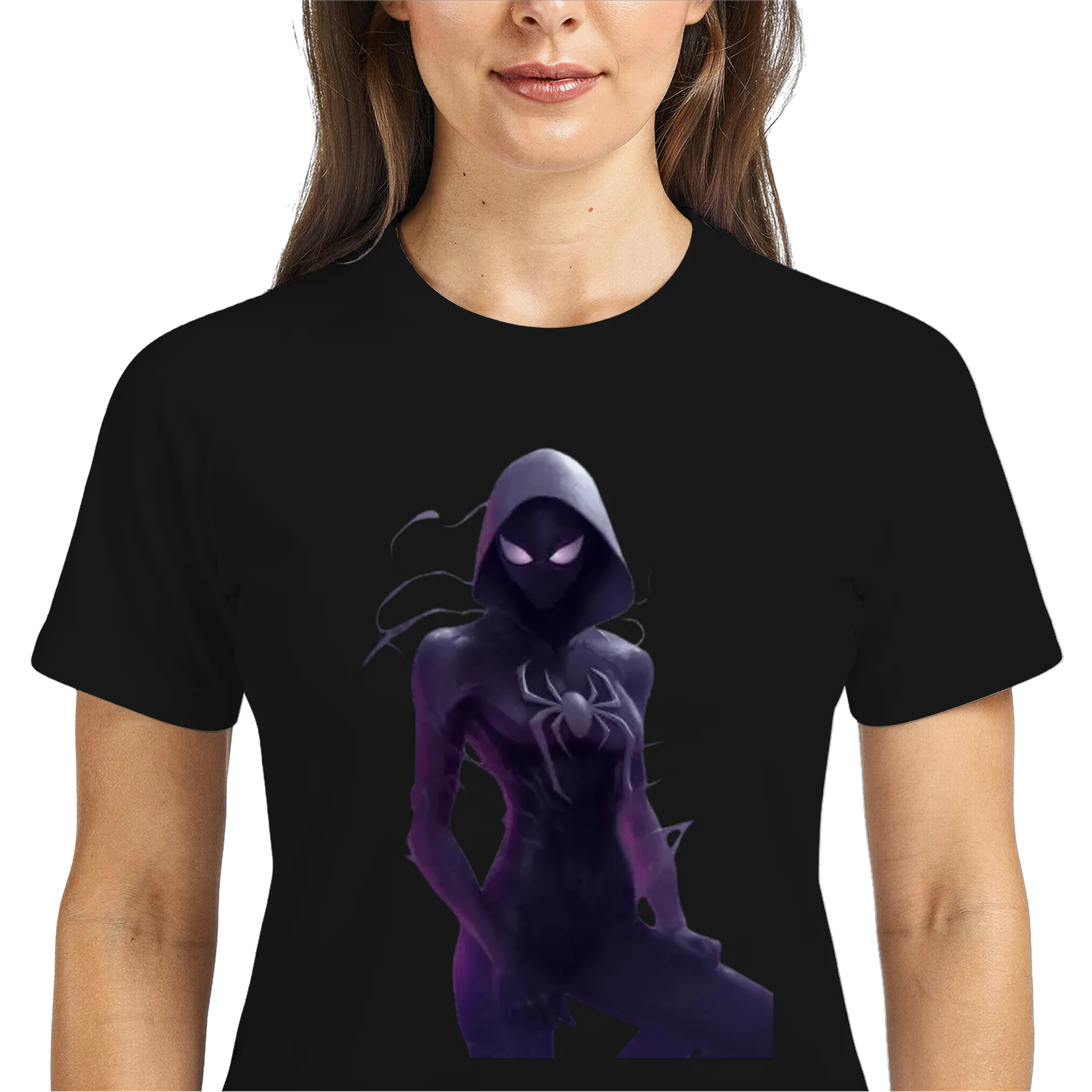 Camiseta Dry Fit Mulher-Aranha Estampa Personalizada 100% - Imagem 3