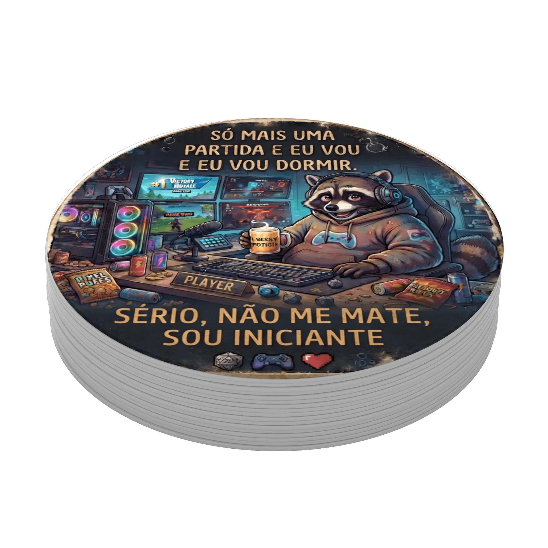 Porta-copo MDF Gamer Personalizadas - Imagem 4