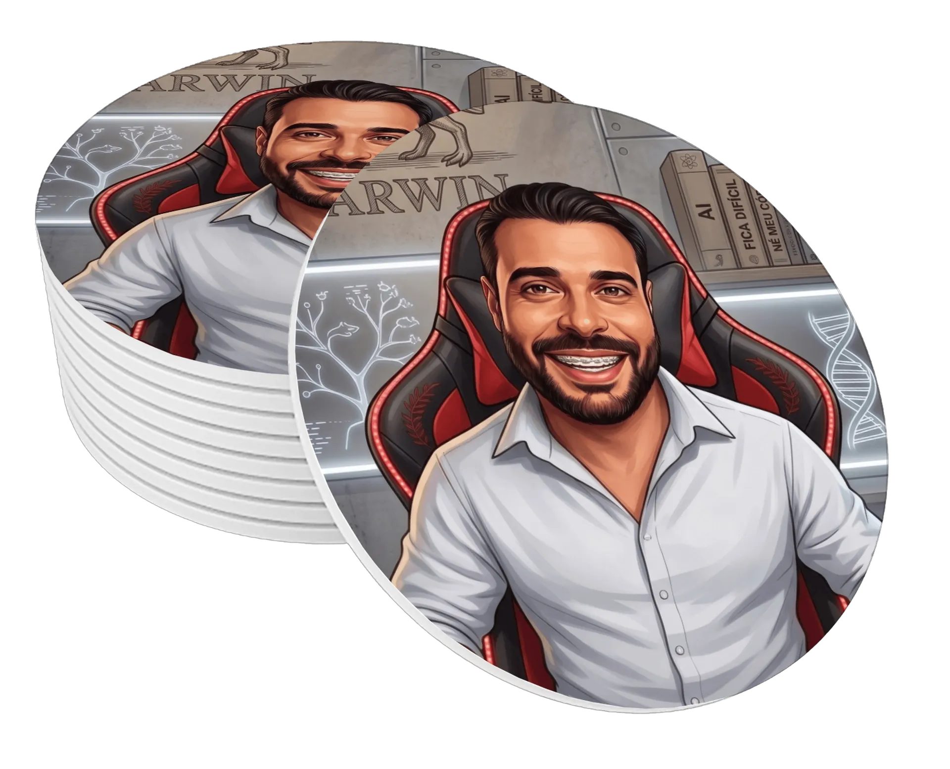 Porta-copos personalizado Miranda - Imagem 1