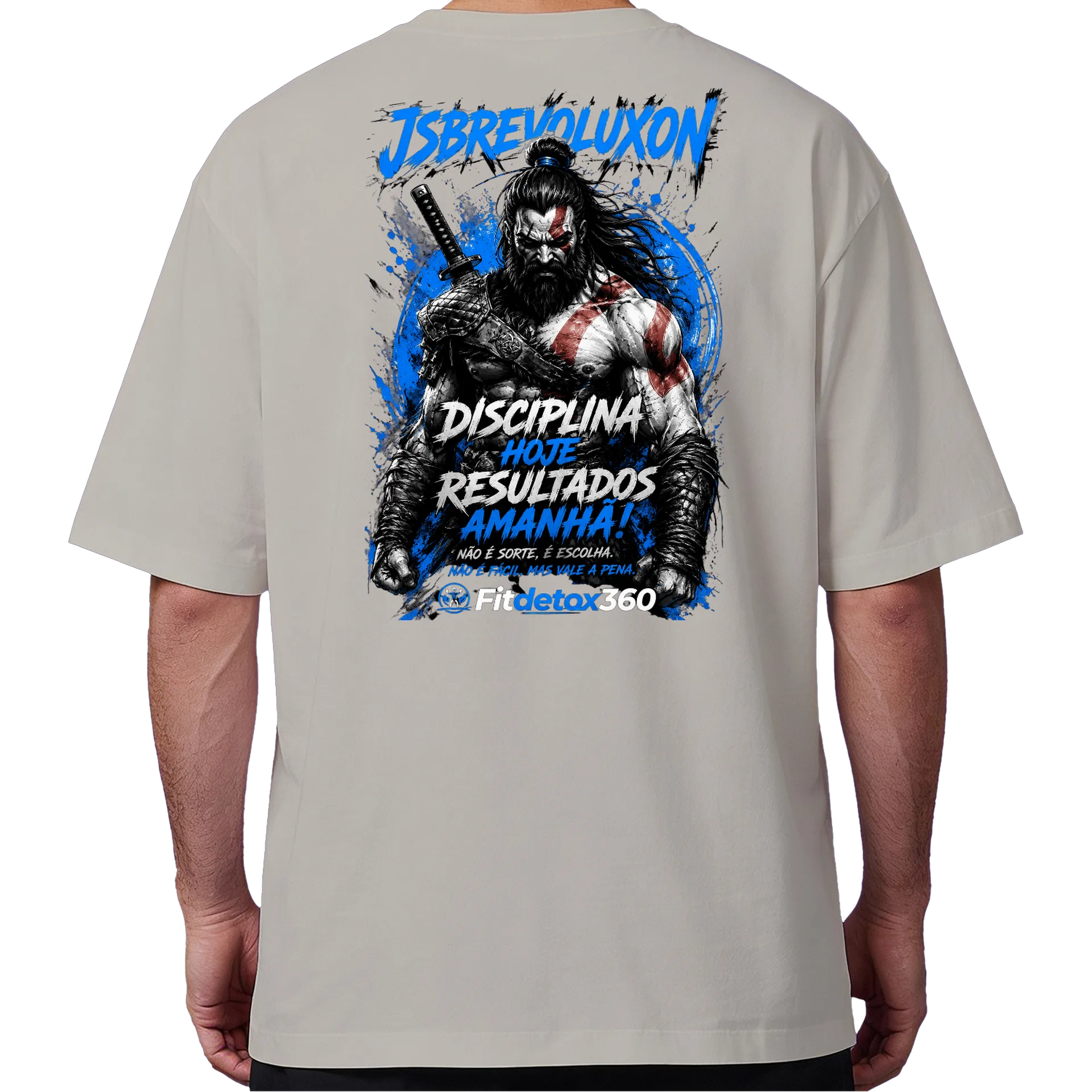 Camiseta Oversized JsbrevoluxonDisciplina & Foco Premium Tee - Imagem 6
