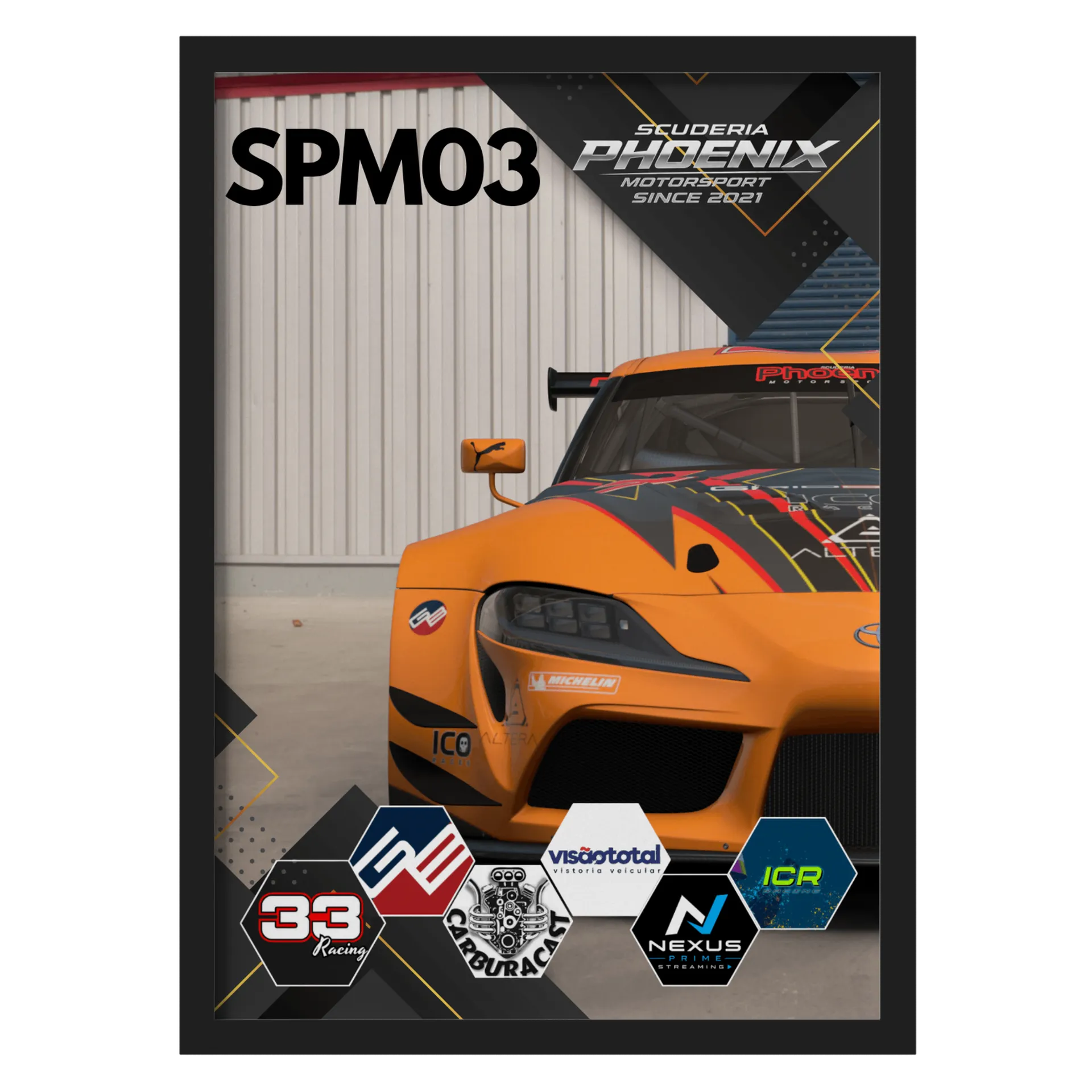 Quadro Supra SPM03 Livery 2022 - Imagem 1