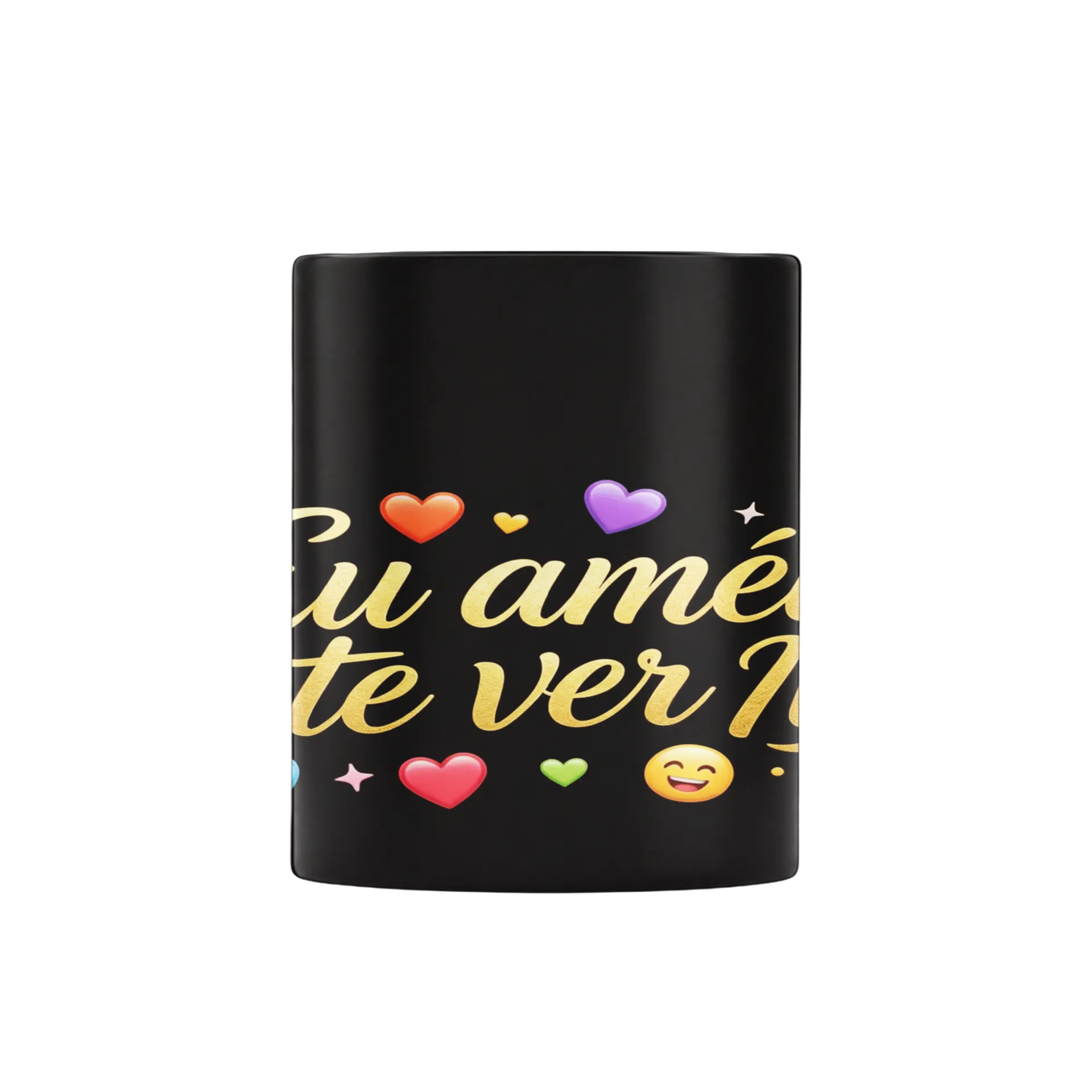 Caneca Personalizada Frase Eu Ame I Te Ver Ni 325ml - Imagem 3