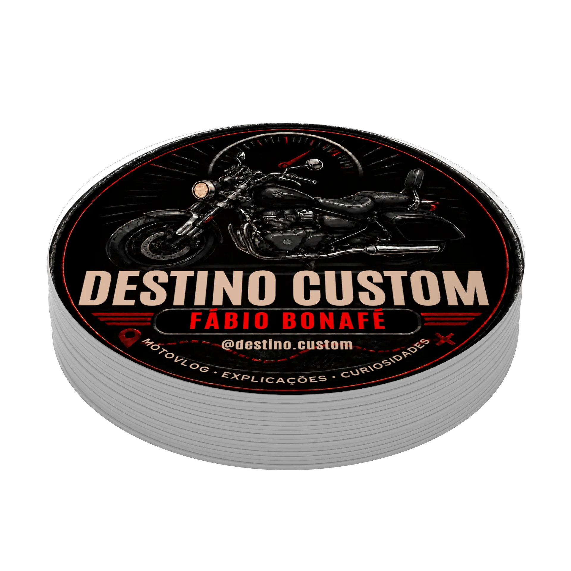 Porta-copos destino custom - Imagem 3