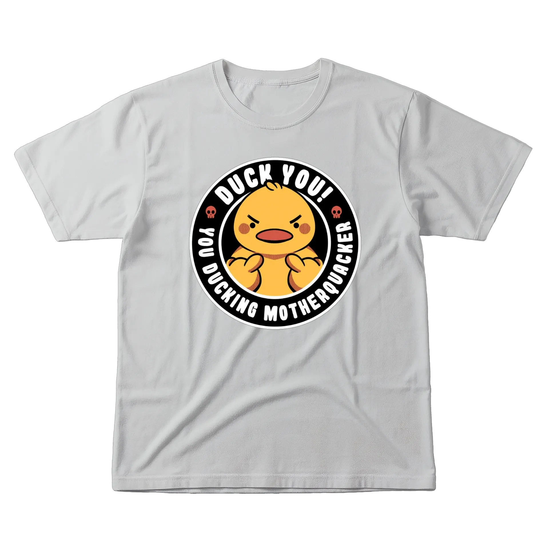 Camiseta Estampa Pato Amarelo 100% Algodão - Imagem 1