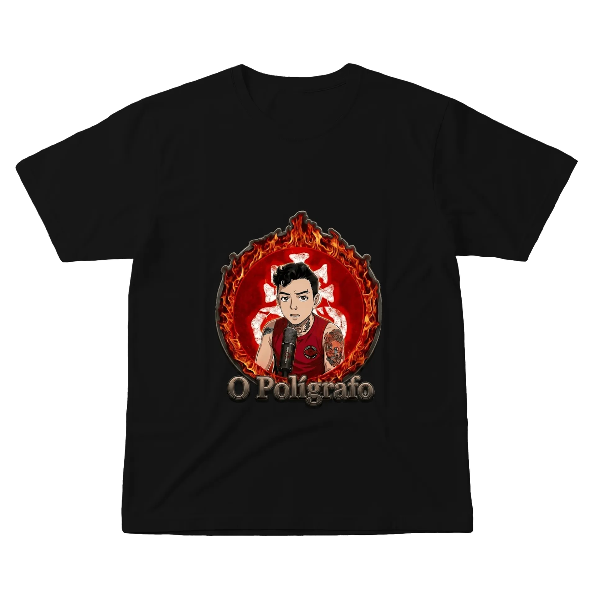 Camiseta personalizada polígrafo - Imagem 1