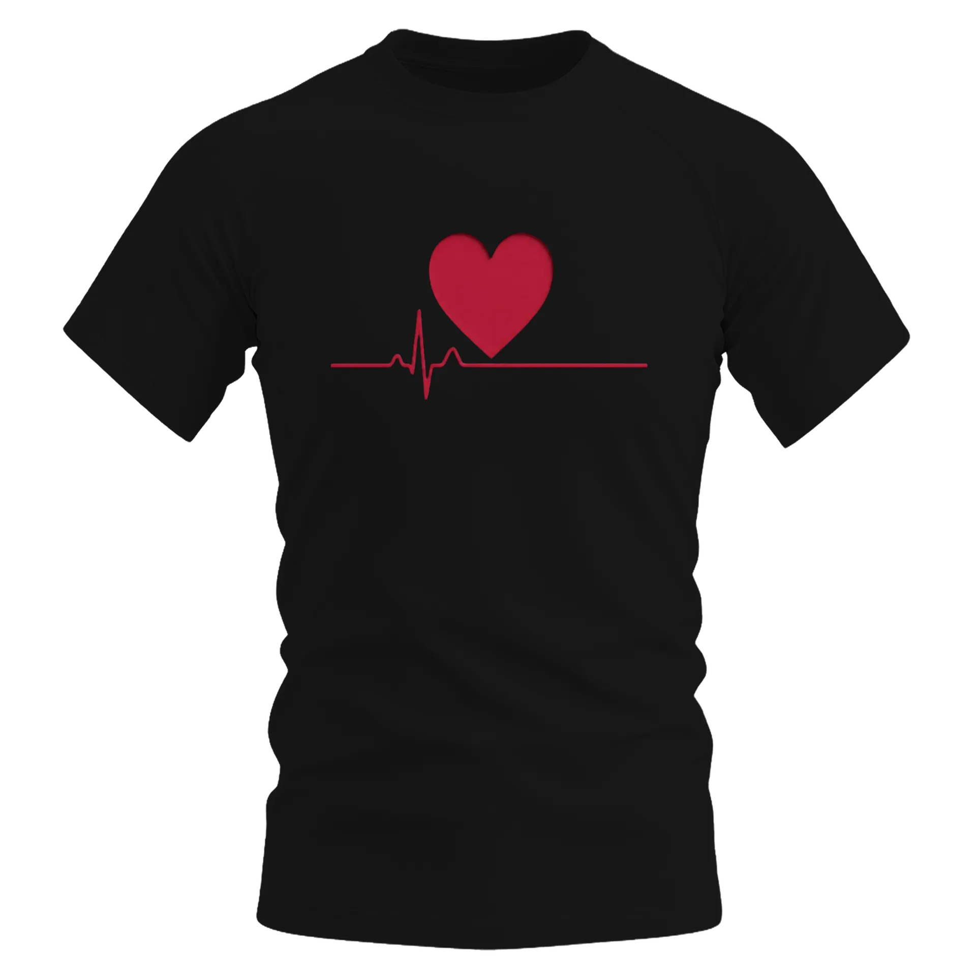 Camiseta Dry Fit Coração Batimento Respirável - Imagem 1