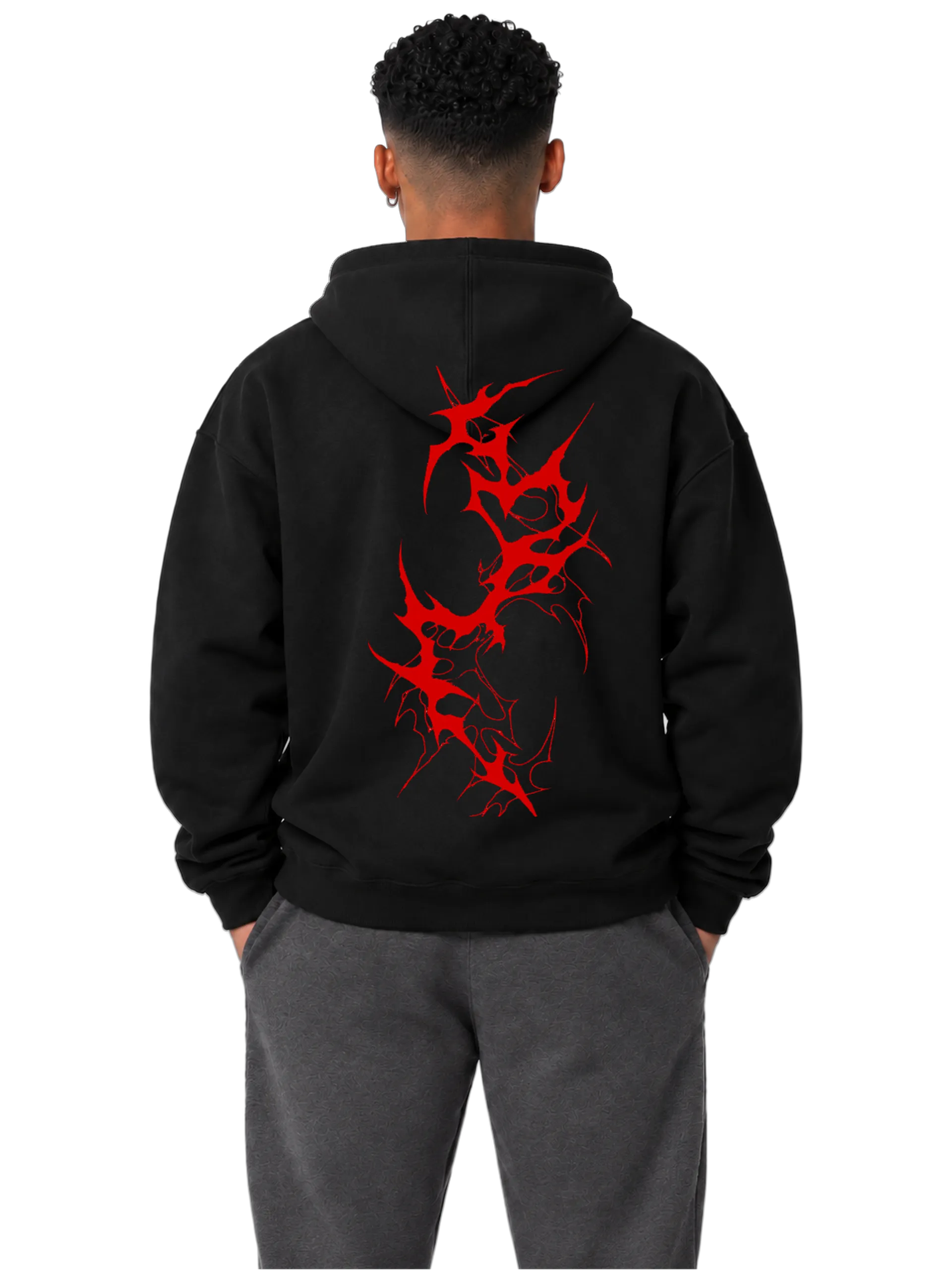 Blusa de moletom personalizada Vermelha - Imagem 4
