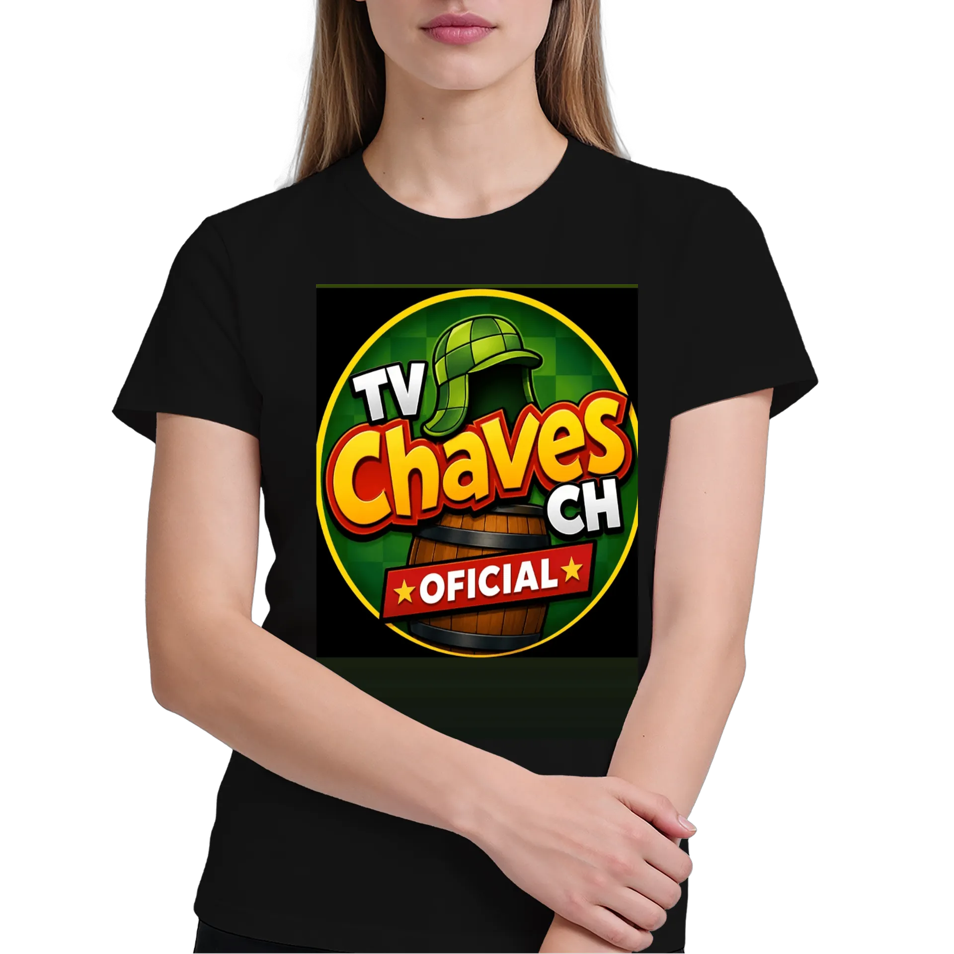 Camiseta personalizada tvchaveschoficial  de Tvchaveschoficial  — imagem 3 de 6