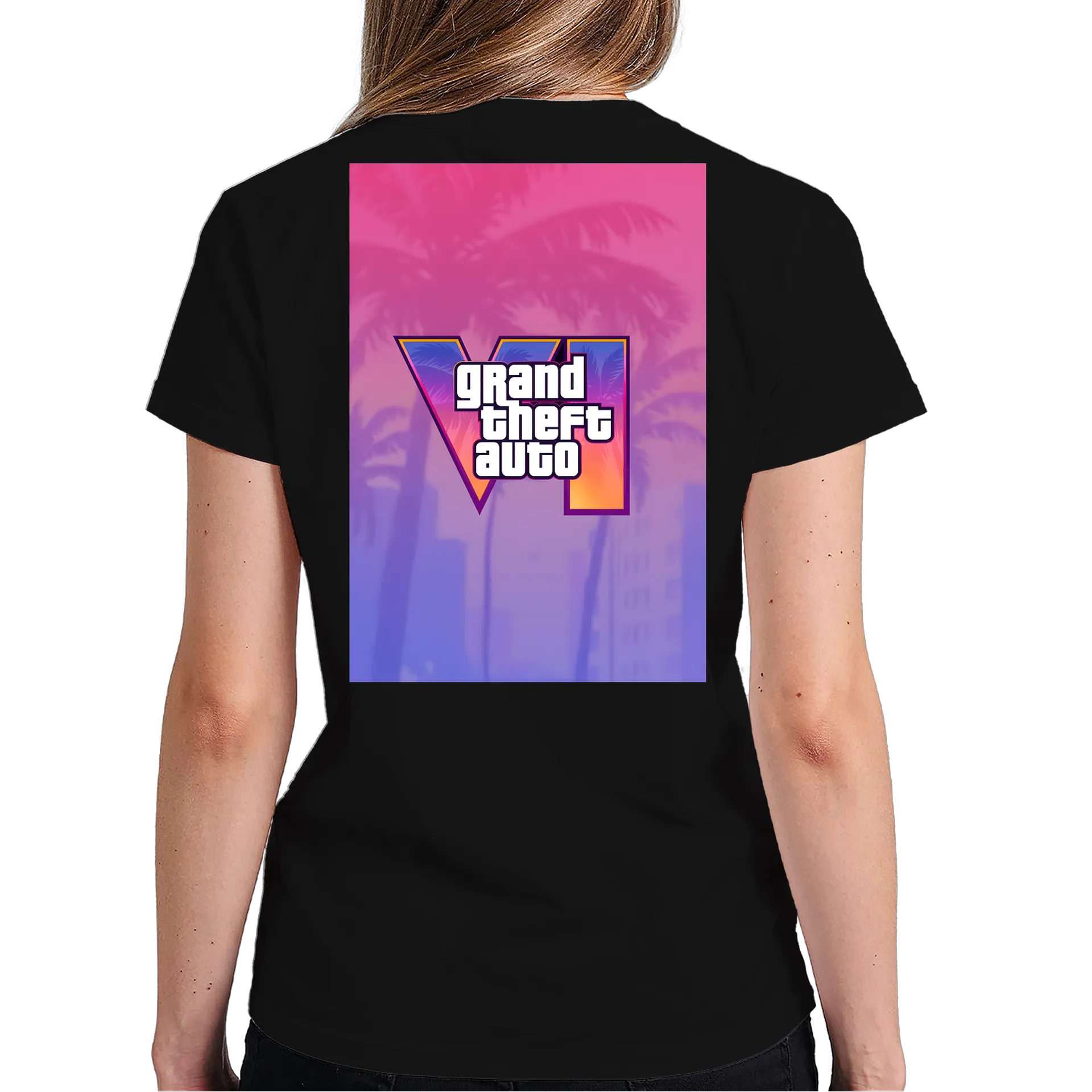 Camiseta personalizada da Lucia (GTA VI) de VINNY KBULOSO OFICIAL — imagem 5 de 6