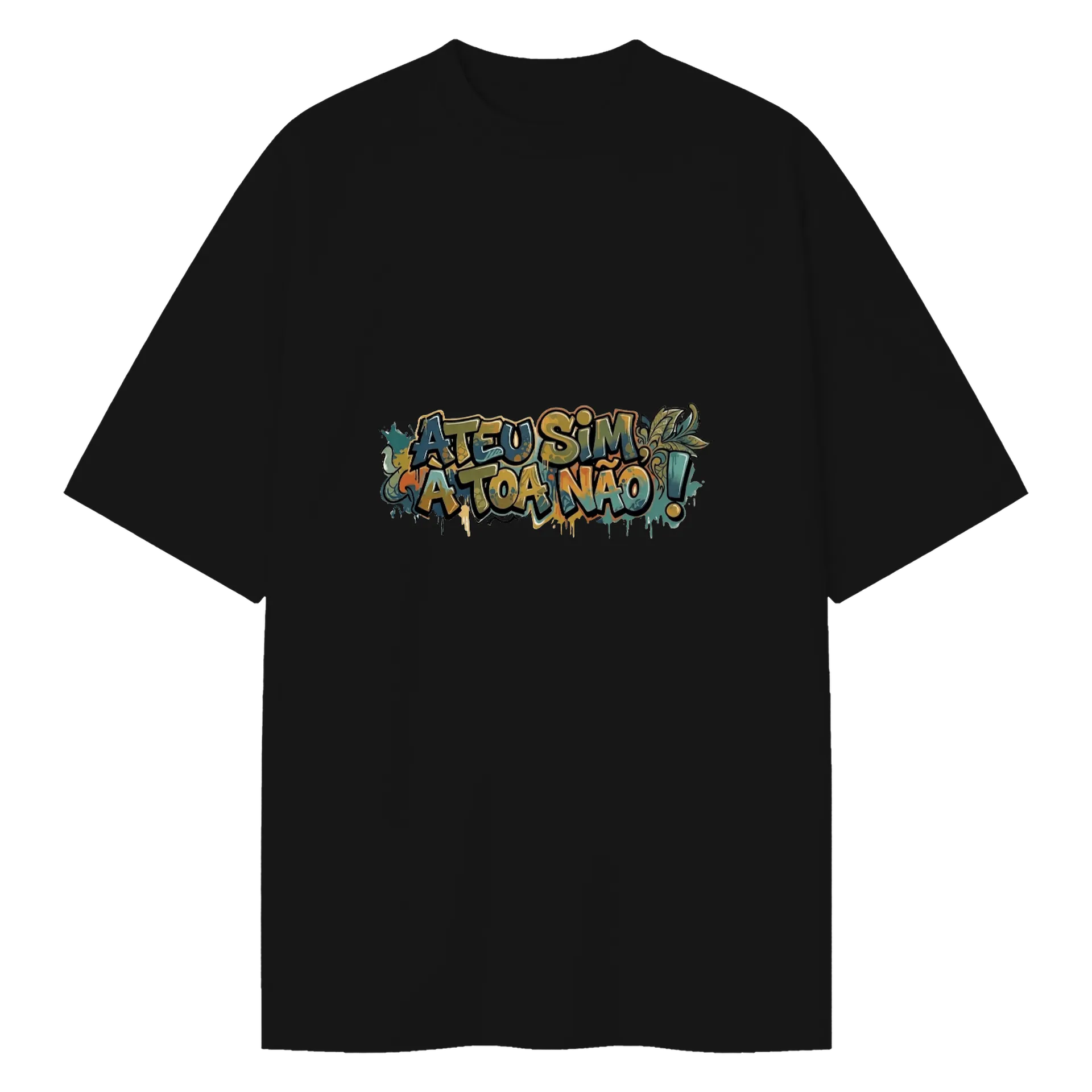 Camiseta Oversized ateu sim - Imagem 1