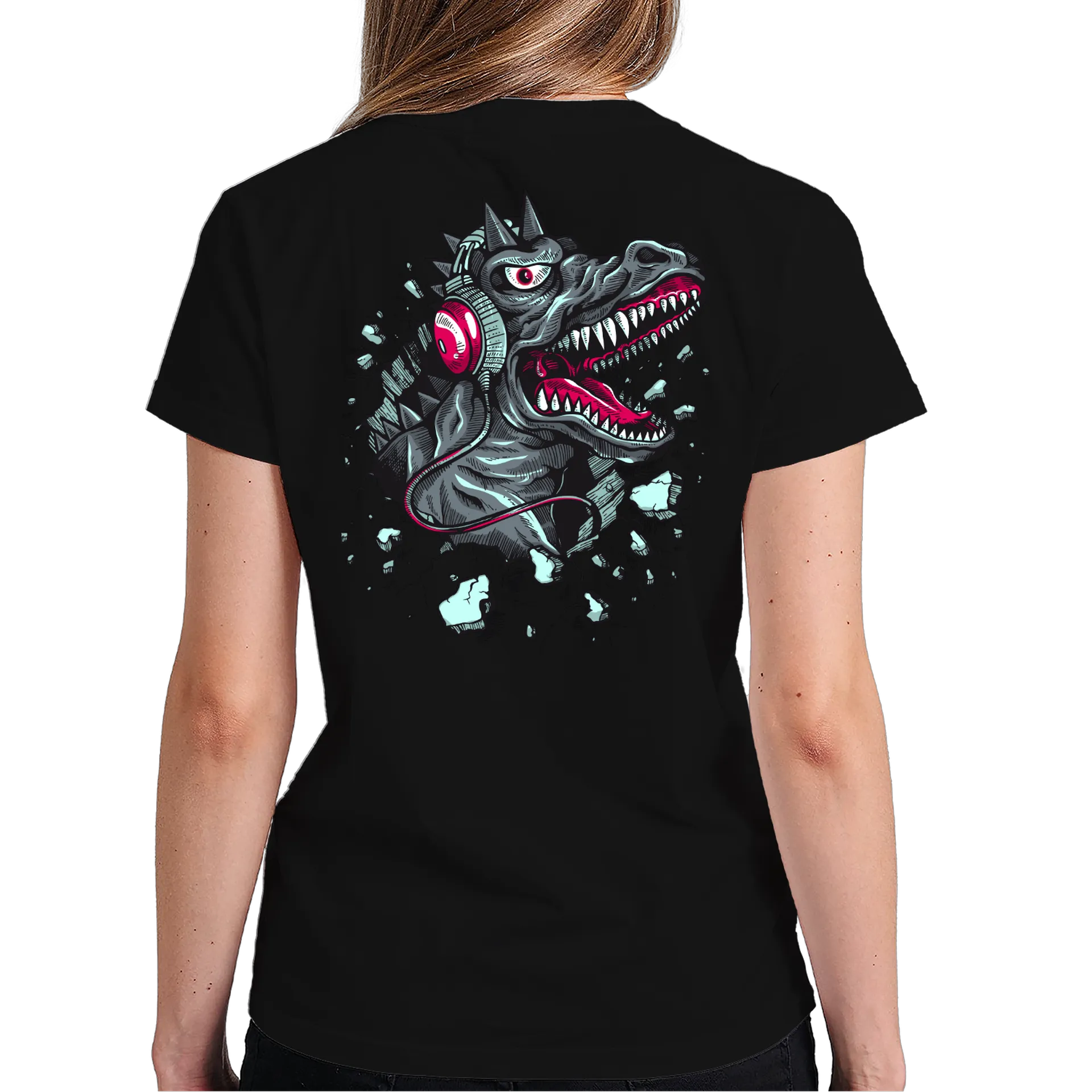 Camiseta Monstro Espacial Colorida 100% Algodão - Imagem 6