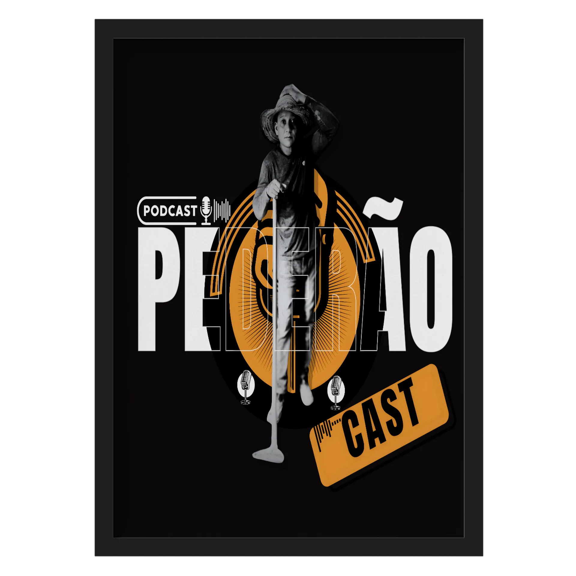 Quadro A3 personalizado de Pederãocast — imagem 1 de 3
