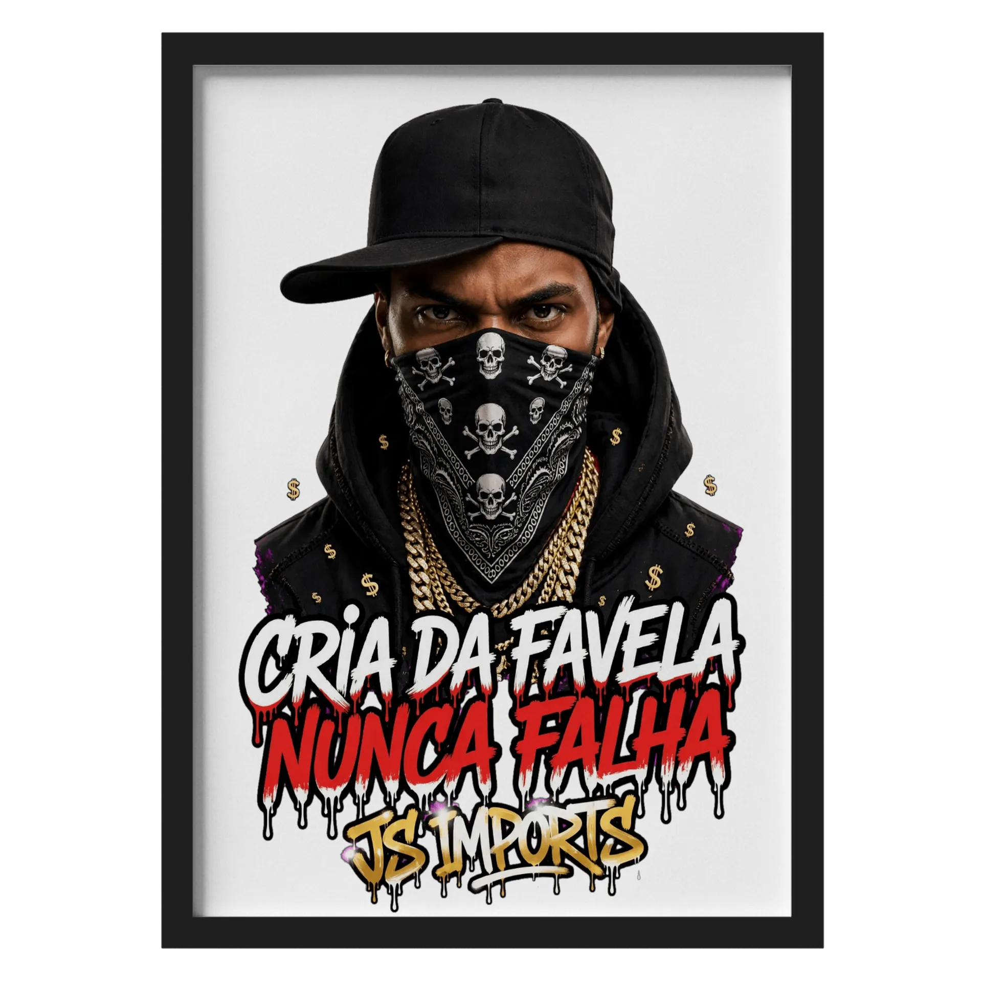 Quadro A3 personalizado Com Vidro - Imagem 1