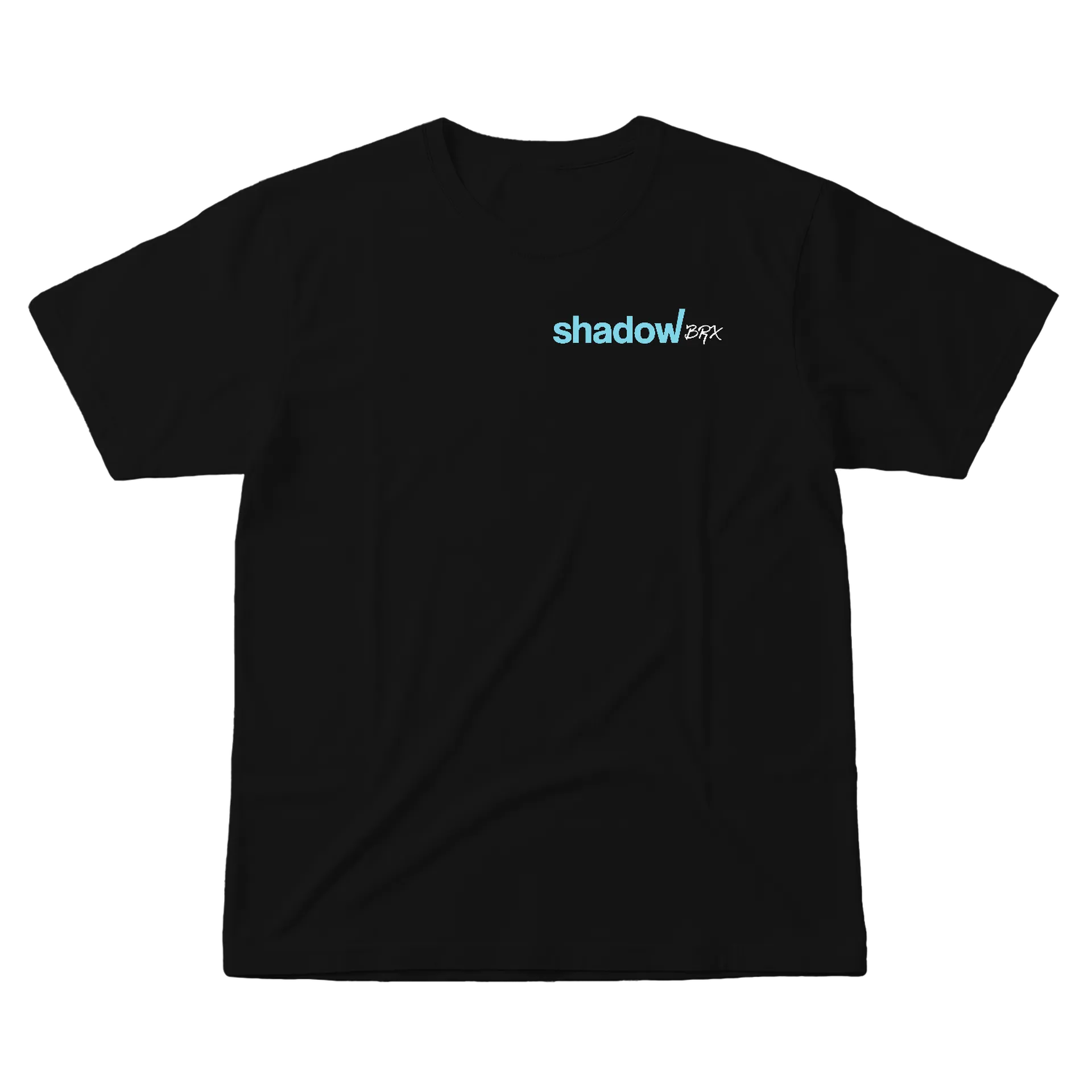 Camiseta Estampa ShadowBRx Preto 100% Algodão - Imagem 1