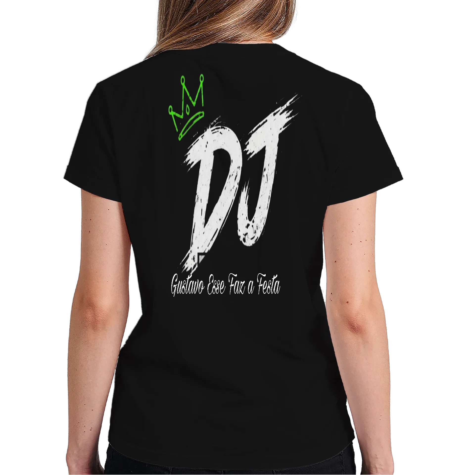Camiseta personalizada de DJ Gustavo Esse Faz a Festa Store 🛍️ — imagem 5 de 6