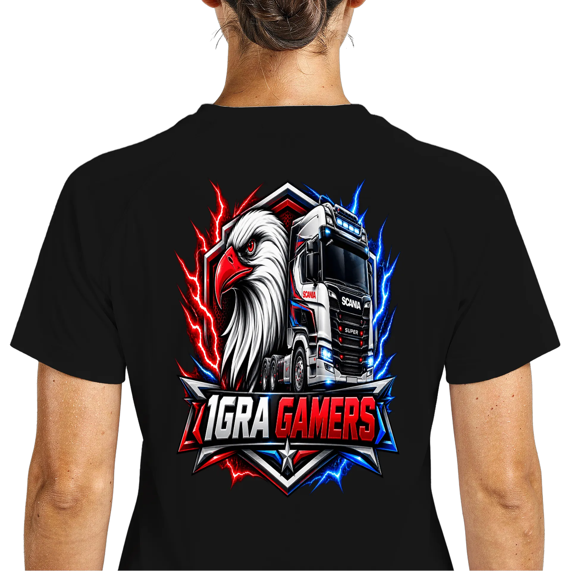 Camiseta Dry Fit Mecânica Graf Gamers 100% Polyester de 1GRA  — imagem 5 de 6