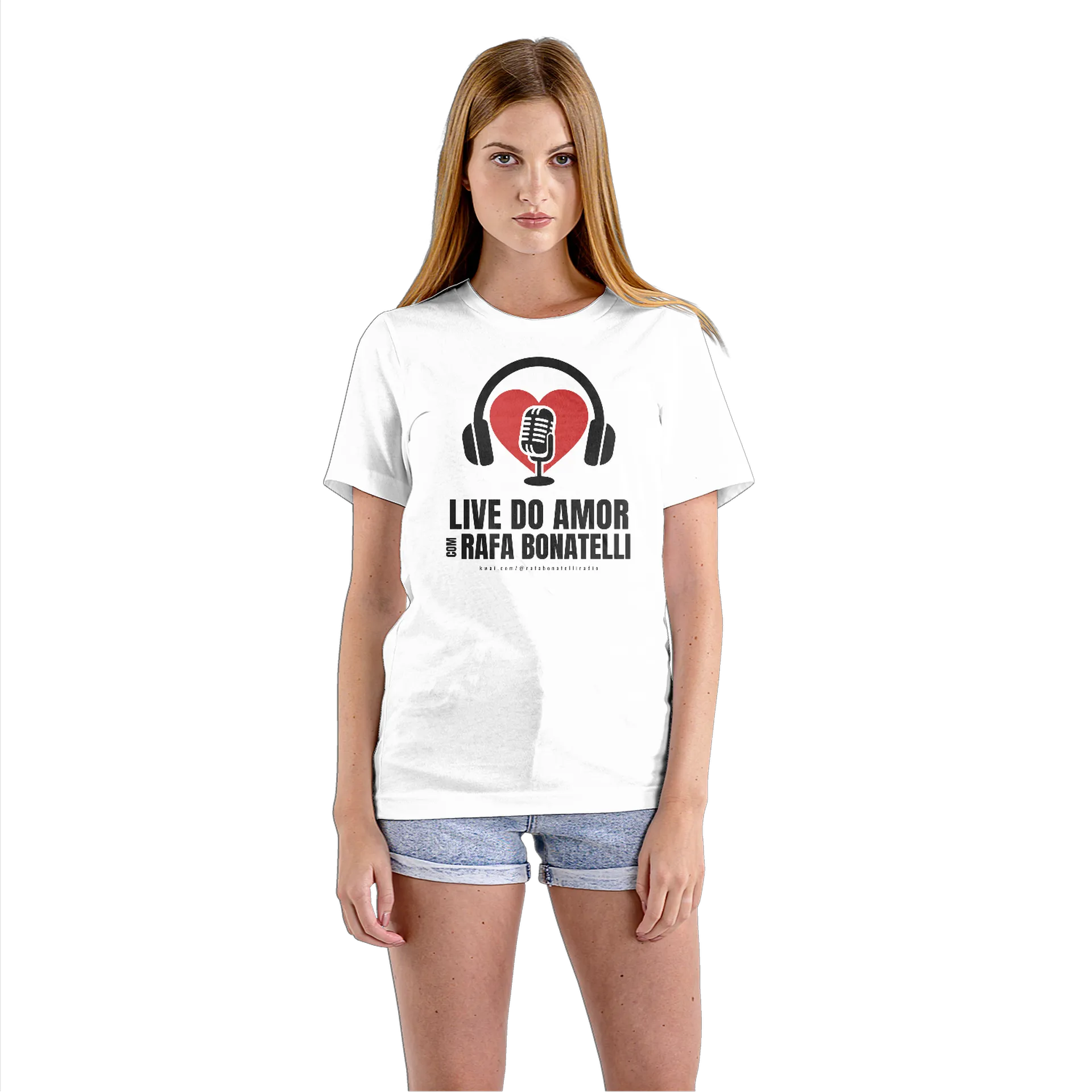 Camiseta Babylook Live do Amor 100% Algodão - Imagem 3