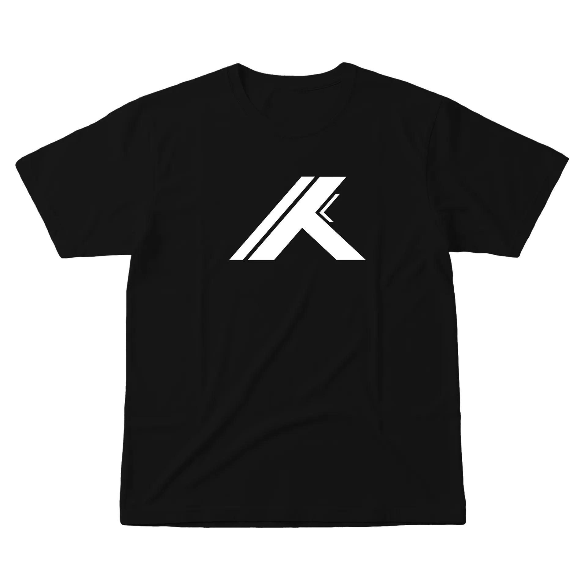 Camiseta Estampa Tipográfica Logo Preto 100% Algodão - Imagem 1