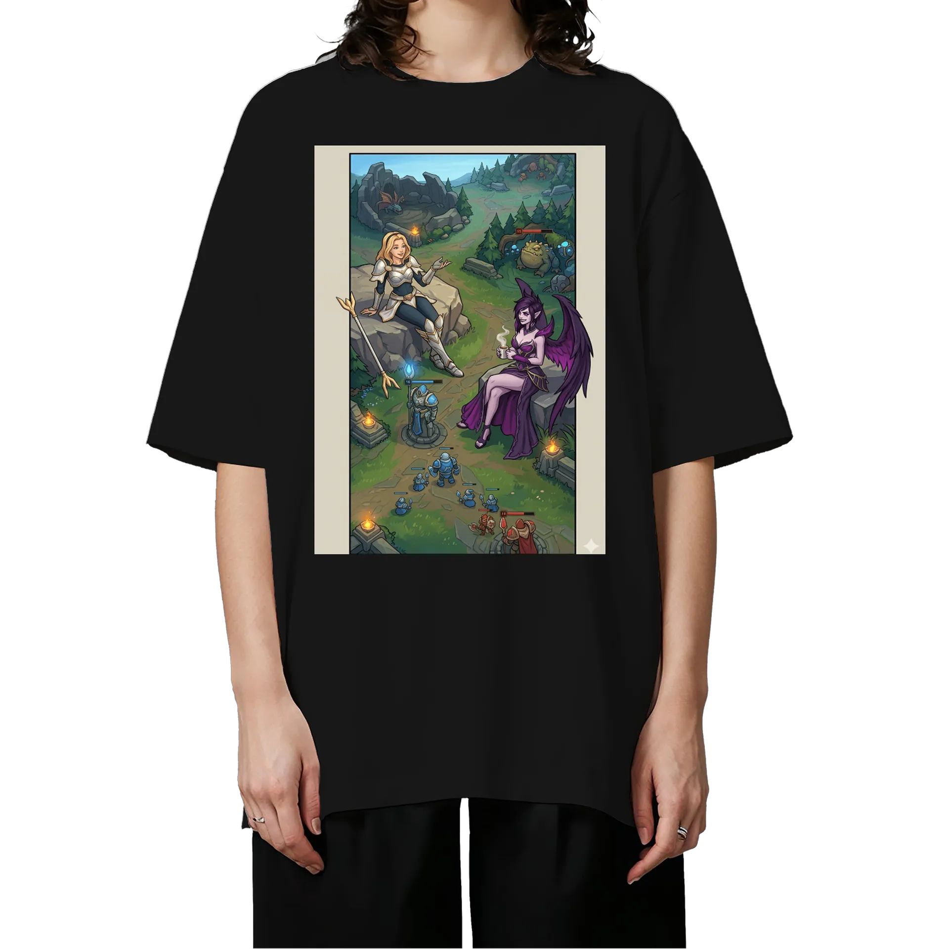 Camiseta Oversized LoL - Imagem 3