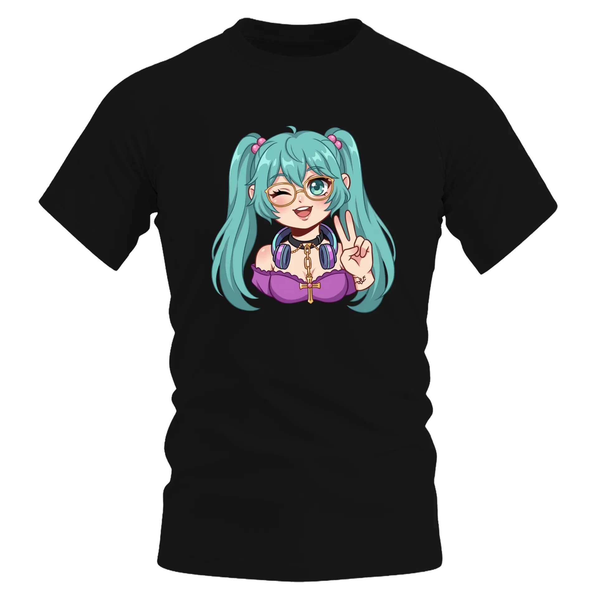Camiseta Dry Fit MiyuriHatake com Logo Tipográfico de MiyuriHatake — imagem 1 de 6