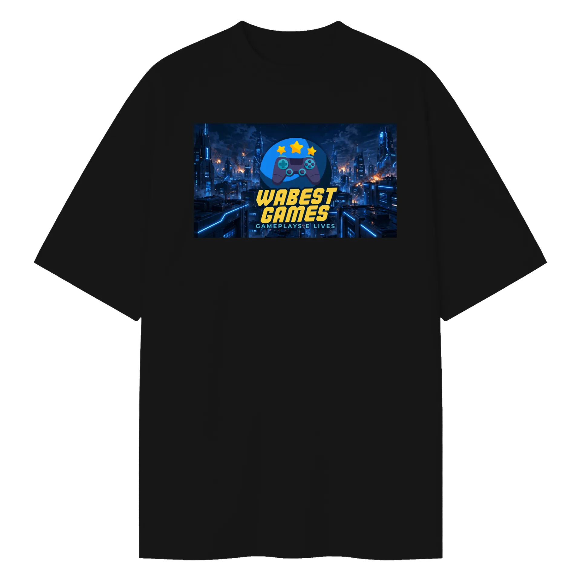 Camiseta Oversized WABest Games - Imagem 1