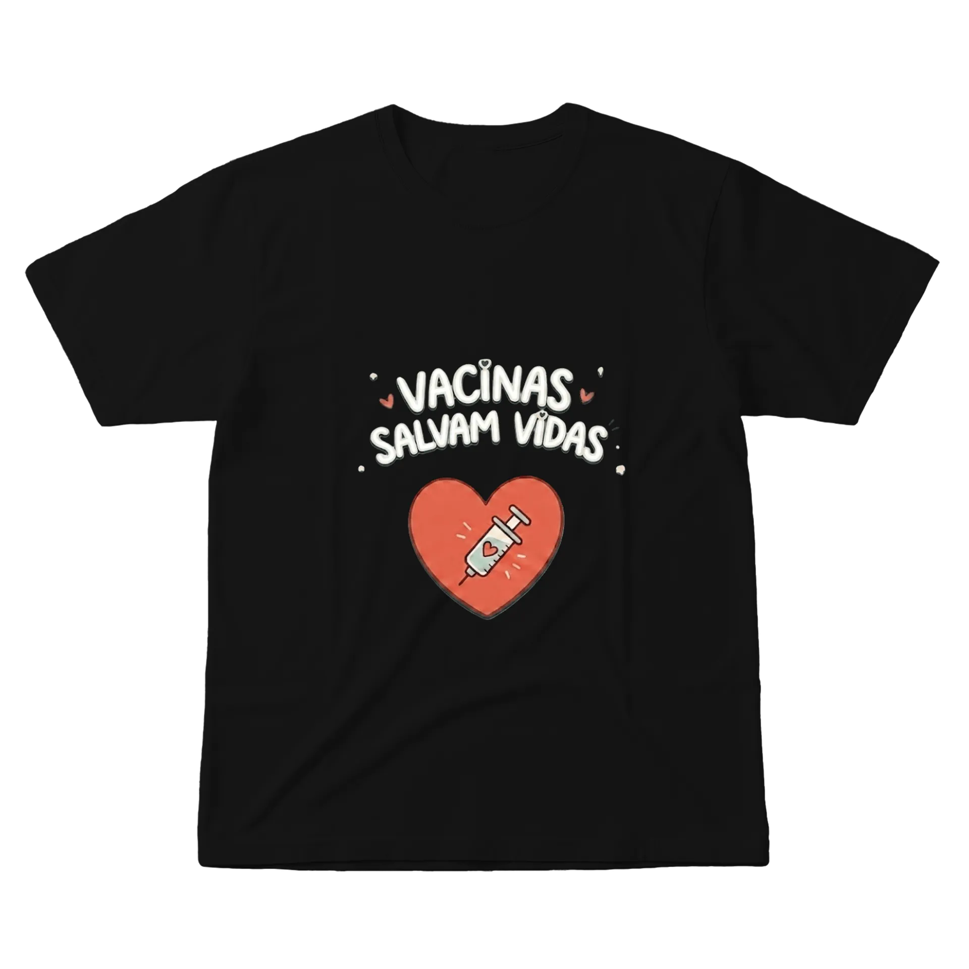 Camiseta personalizada vacinas - Imagem 1