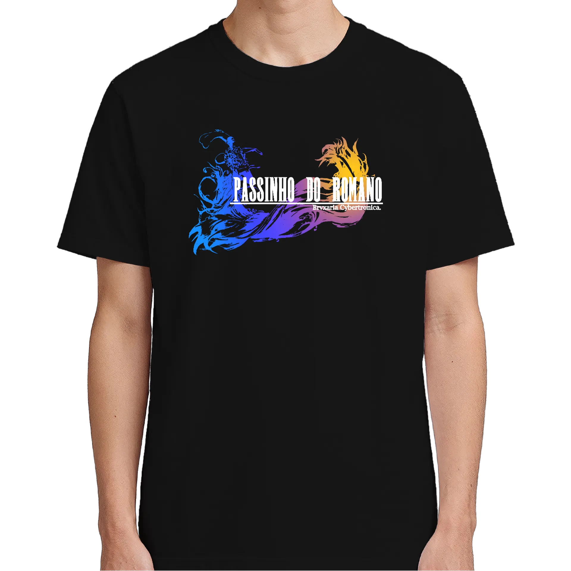 Camiseta Passinho do Romano Preta de BRVXO — imagem 4 de 6