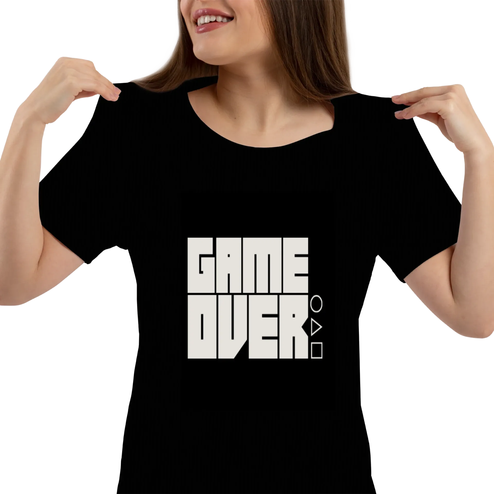 Camiseta gamer com frase motivacional - Imagem 3