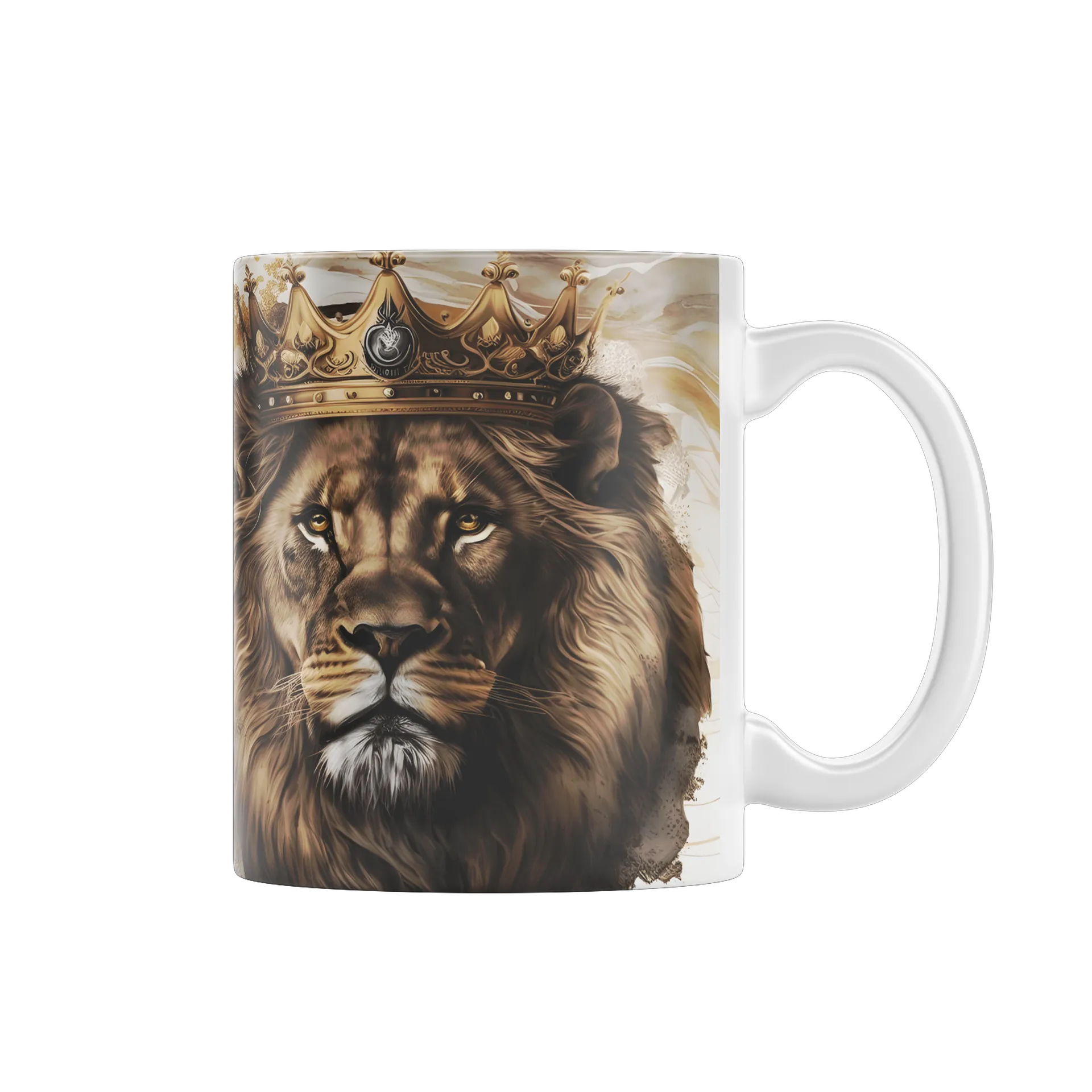 Caneca personalizada Jesus leão de Judá - Imagem 1