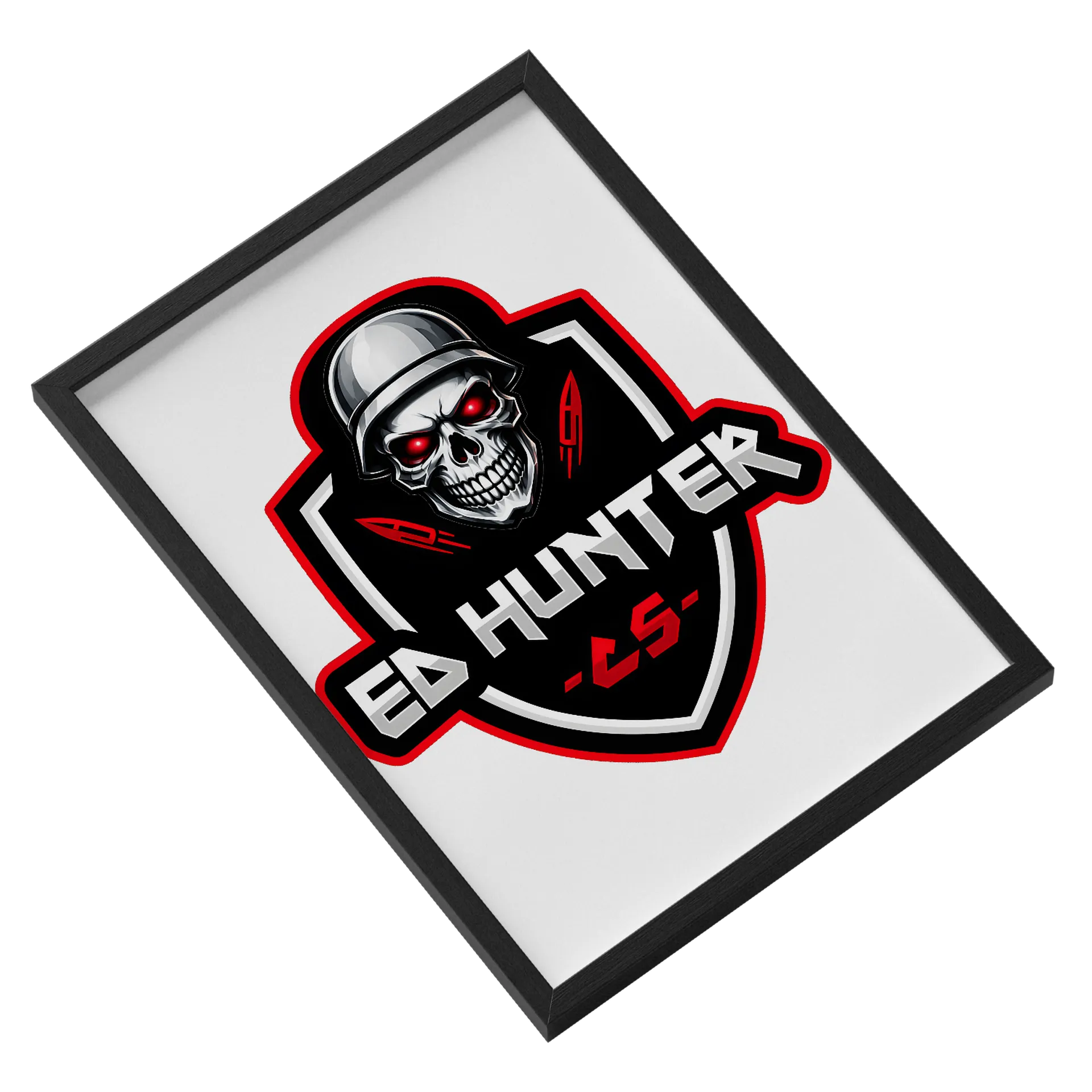 Quadro Ed Hunter CS Com Vidro - Imagem 2