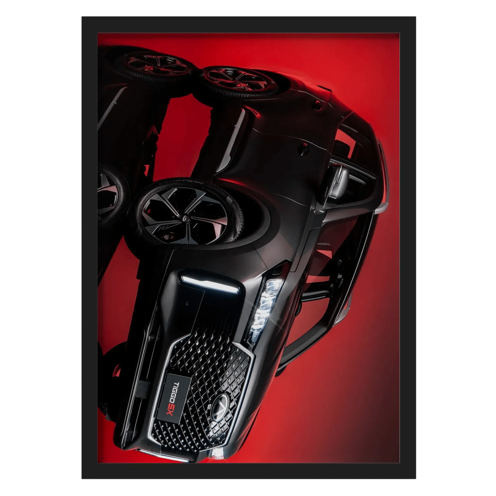Quadro A3 personalizado Com Vidro TIGGO 5 B - Imagem 1