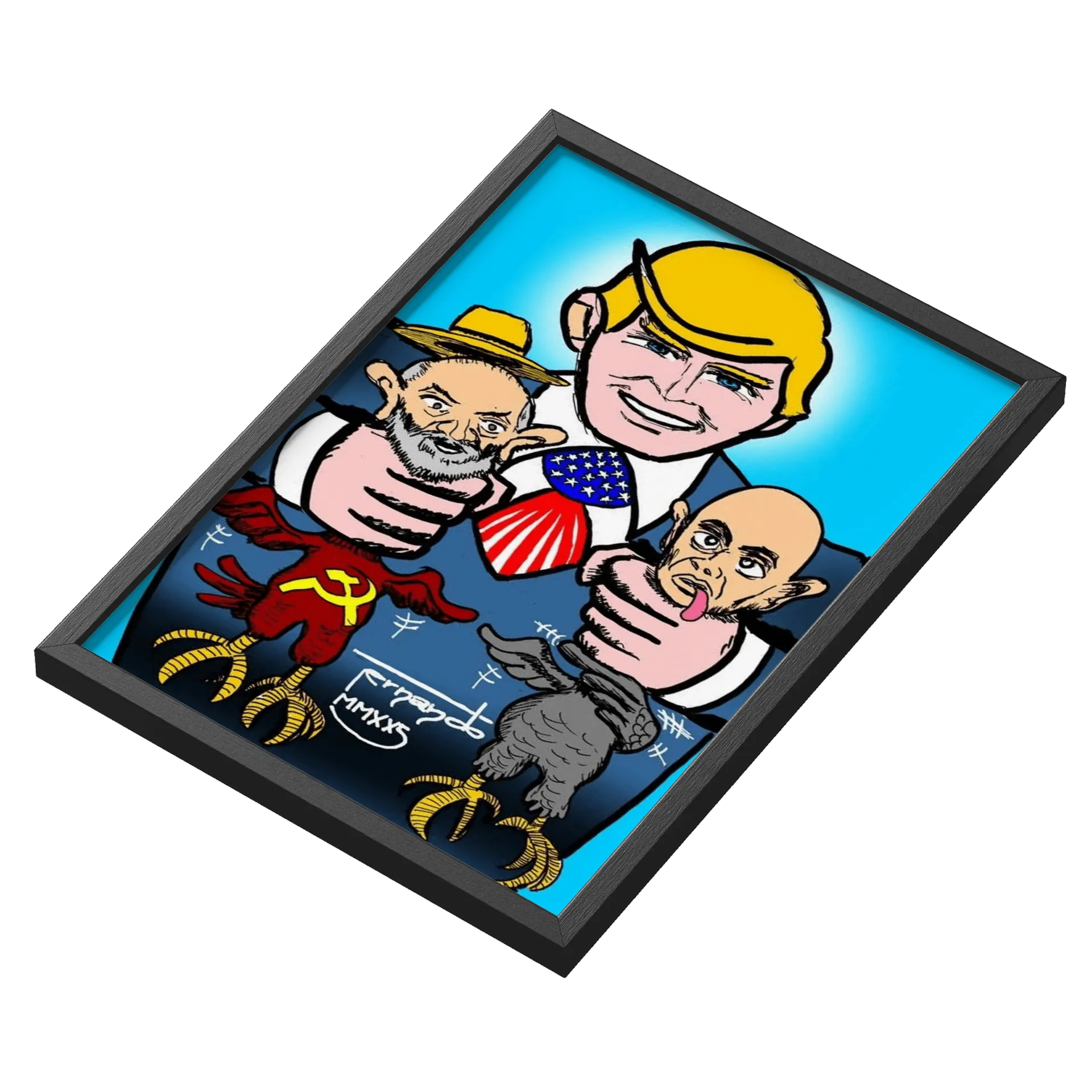 Quadro A3 personalizado Com Vidro - Imagem 3
