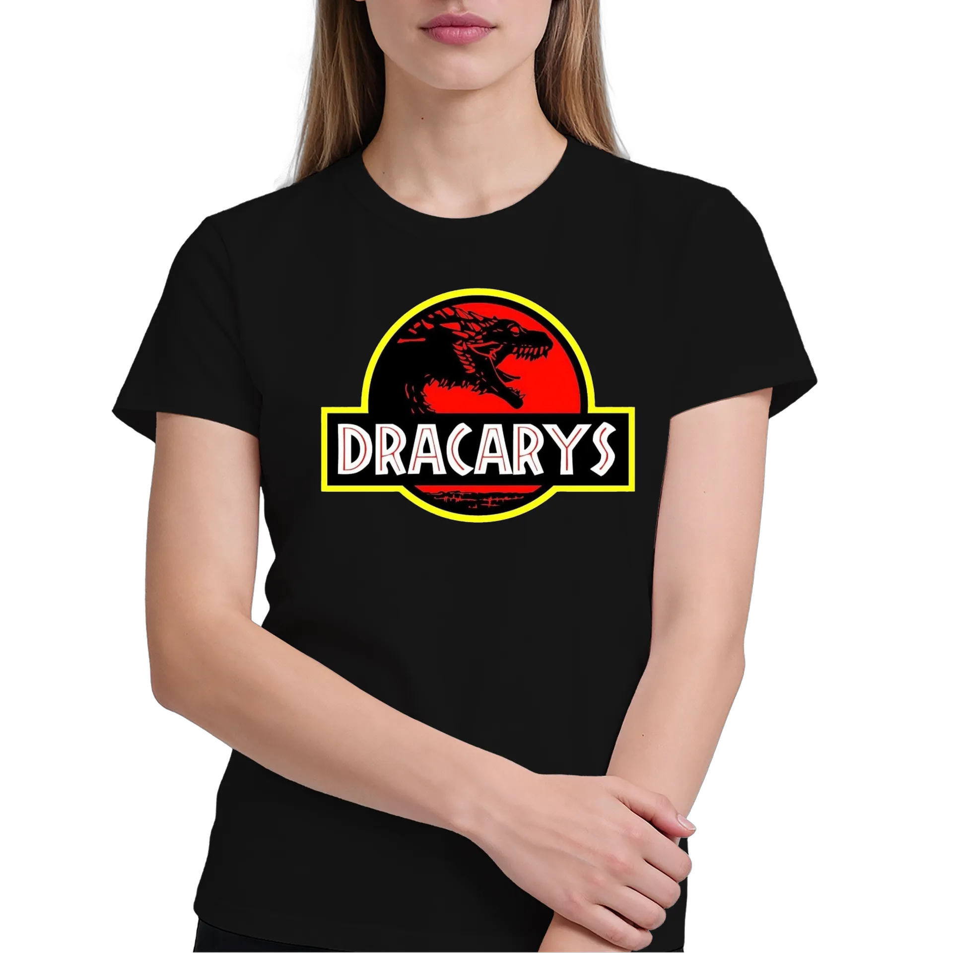 Camiseta Dracarys Estampa Tipográfica 100% Algodão - Imagem 4