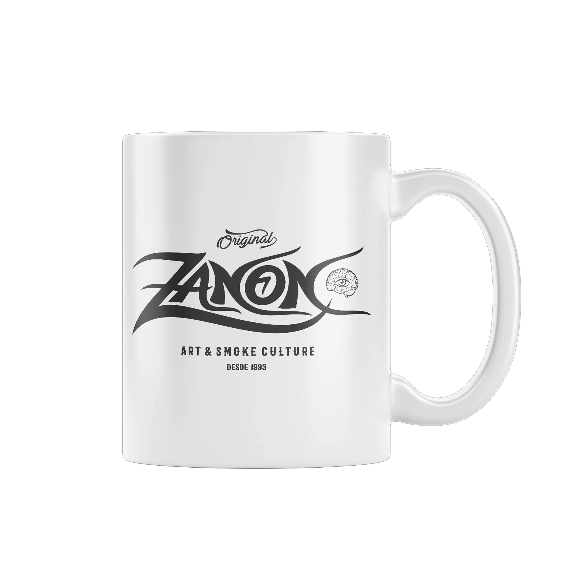 Caneca Porcelana Zanon Bombing 325ml - Imagem 1