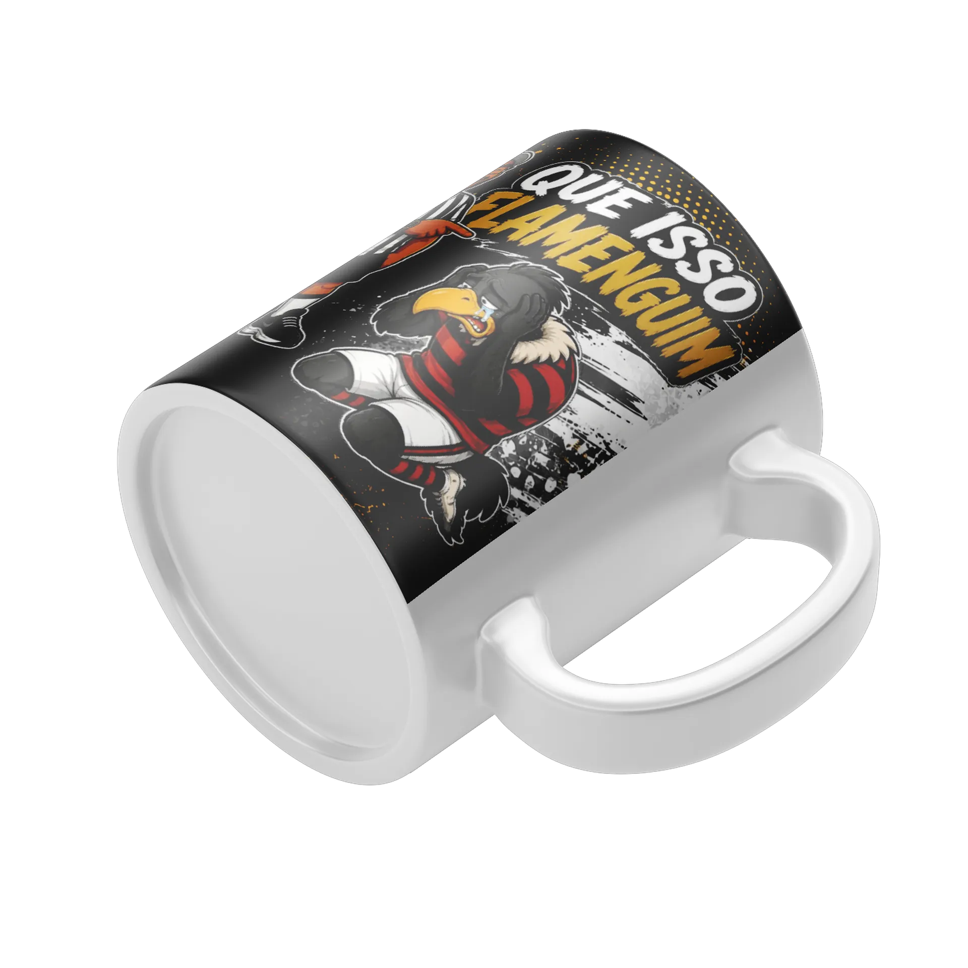 Caneca Que isso flamenguin  - Imagem 5