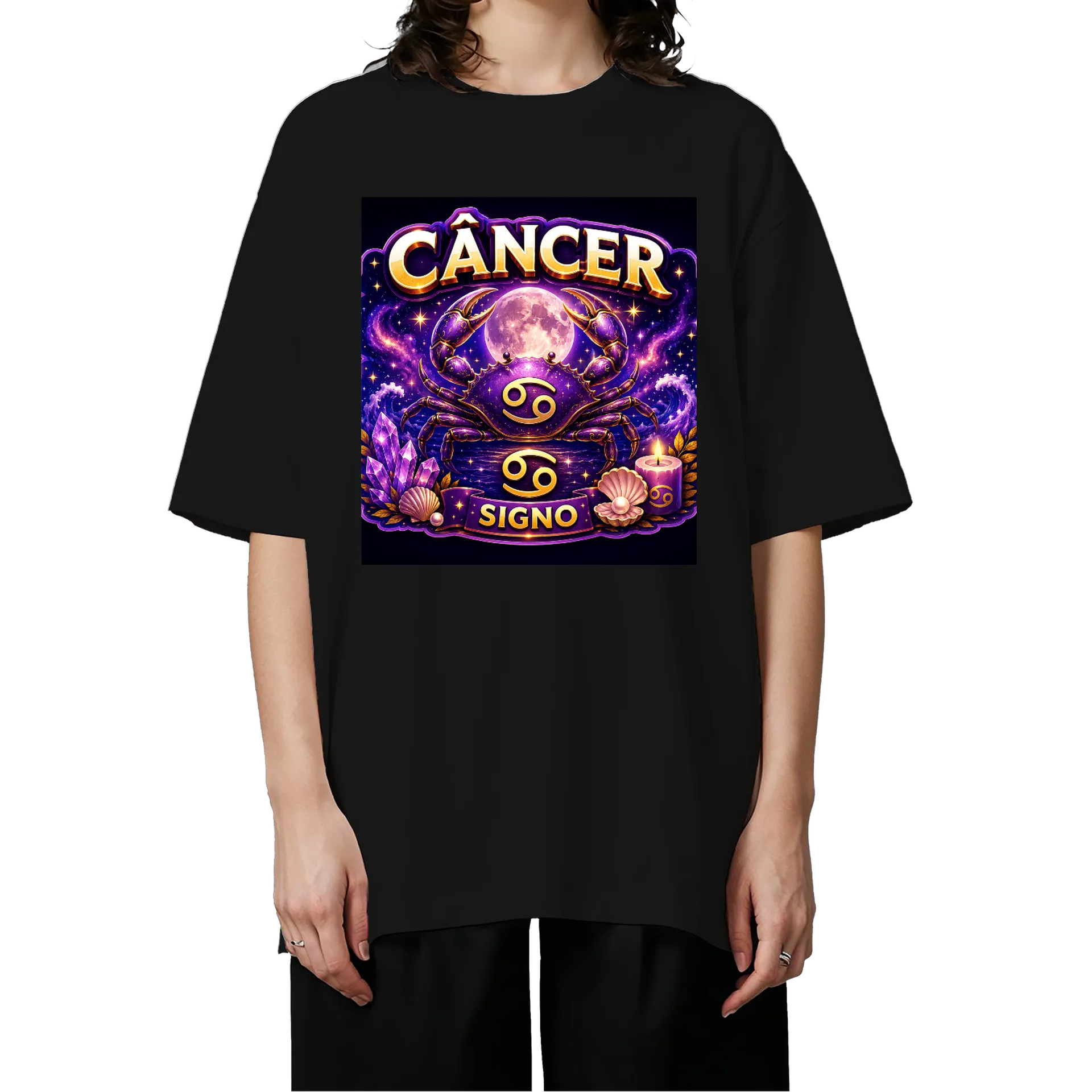 Camiseta Oversized gêmeos 1 - Imagem 3