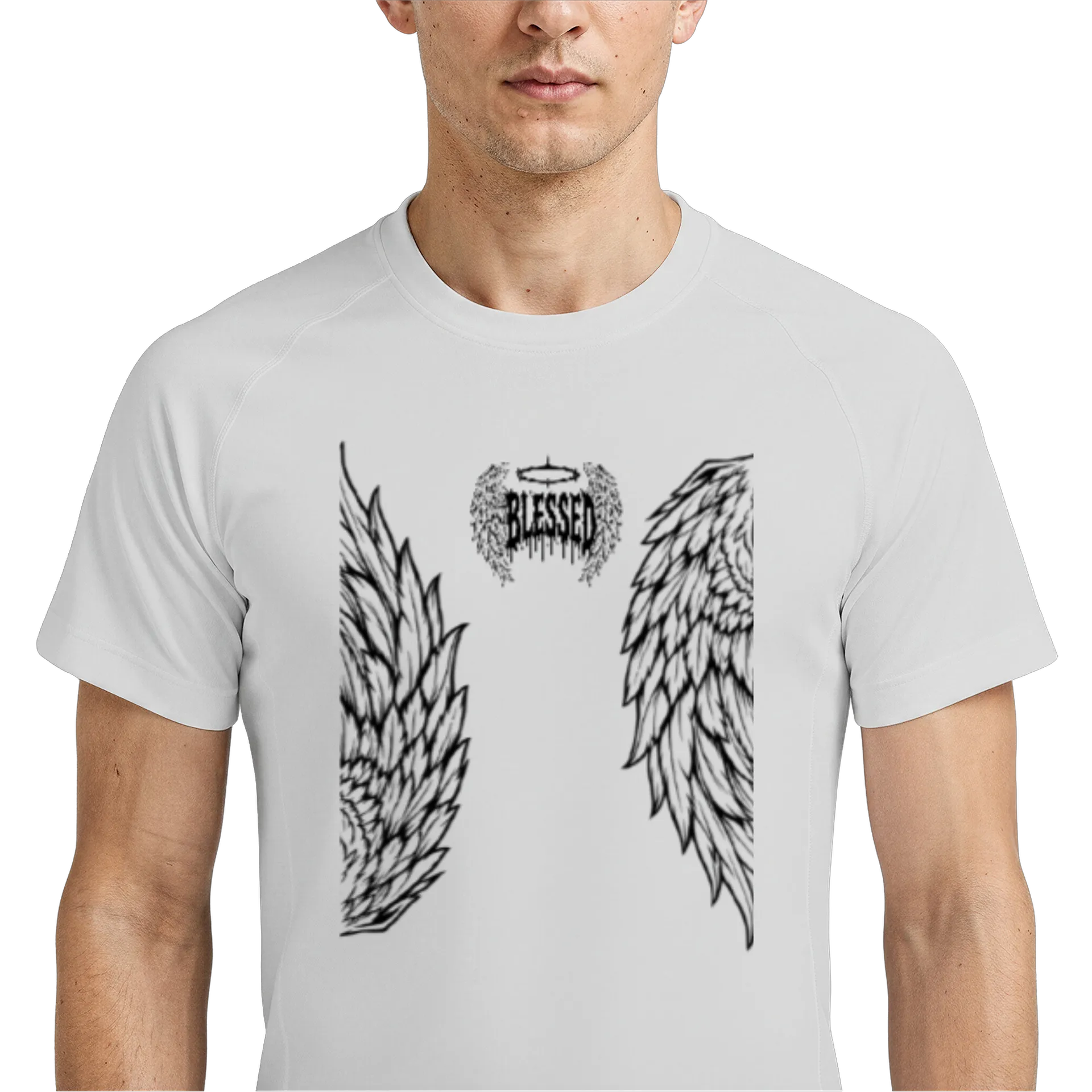 Camiseta Dry-Fit CMB "Blessed" - Branco - Imagem 4