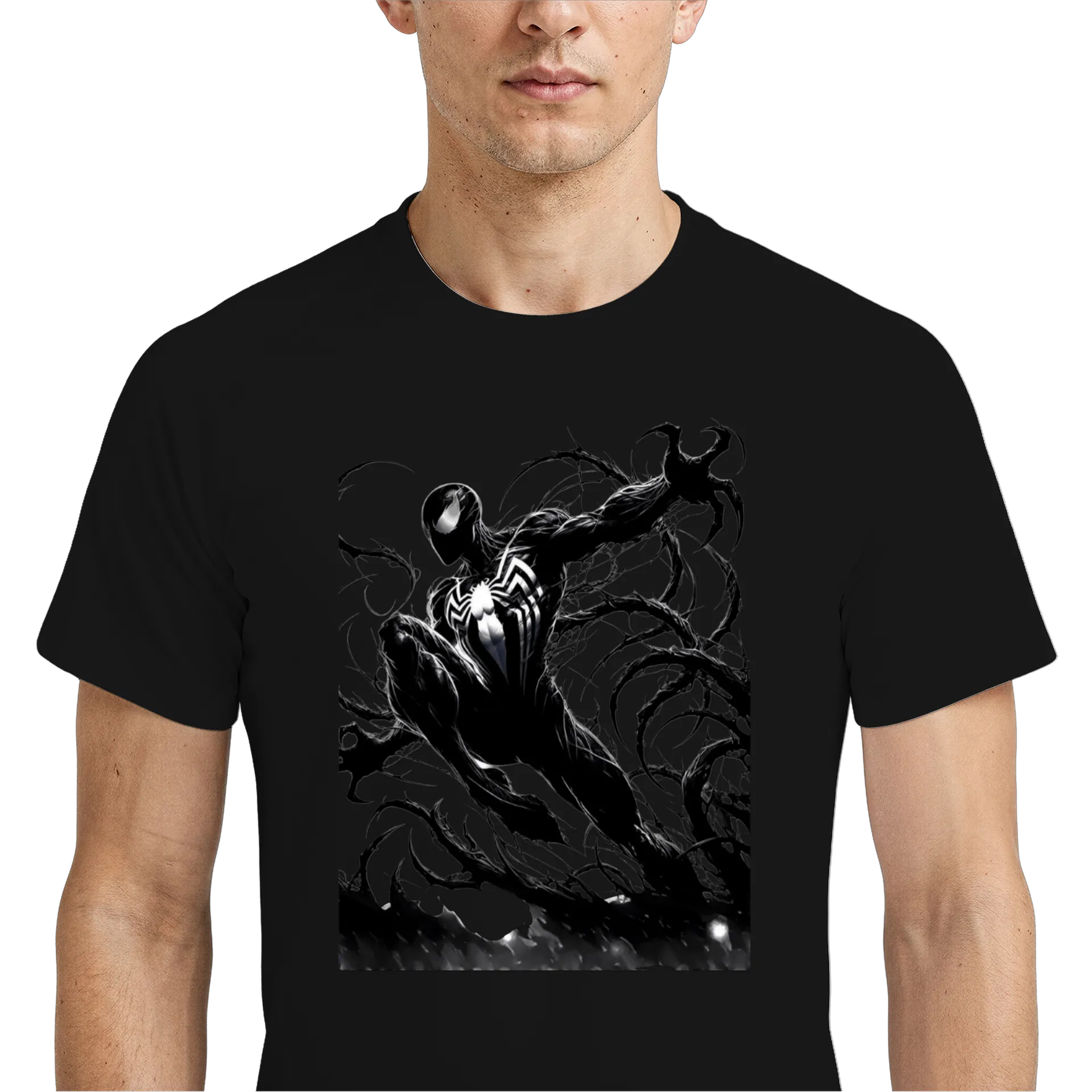 Camiseta Dry Fit Homem-Aranha Estampa Personalizada 100% - Imagem 4