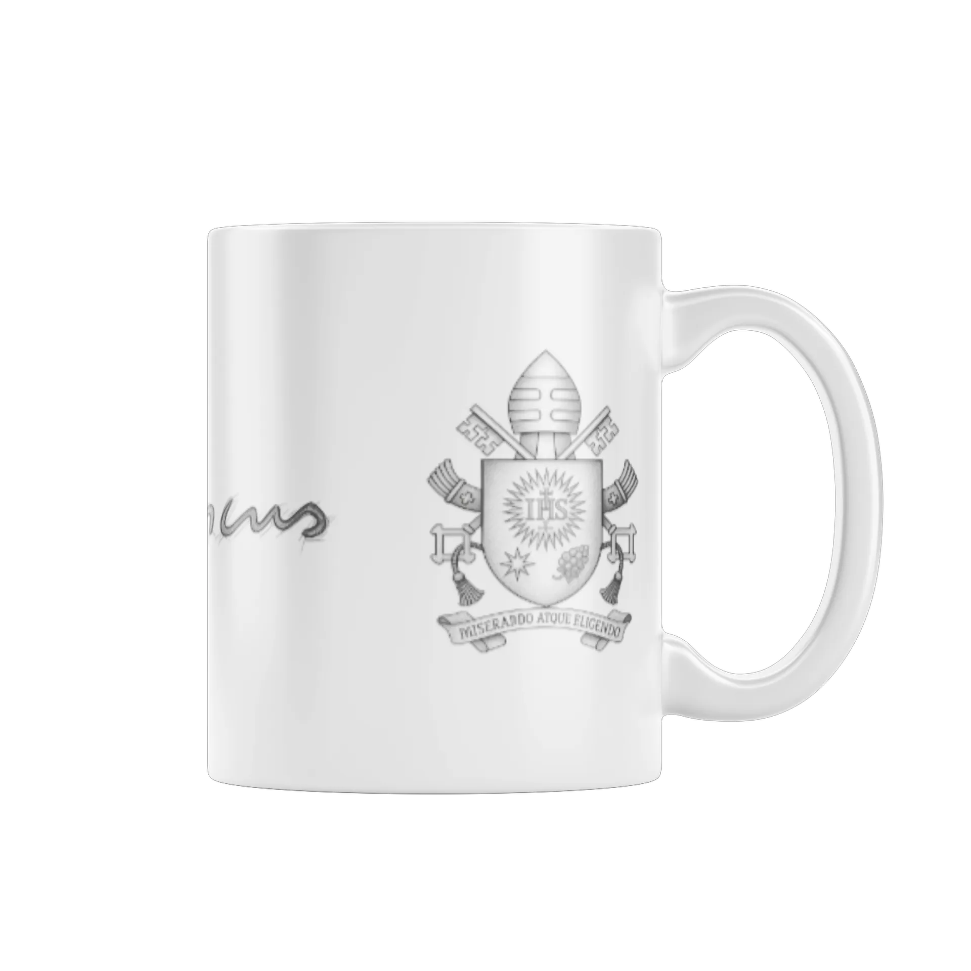 Caneca Branca Papa Franciscus - Imagem 1